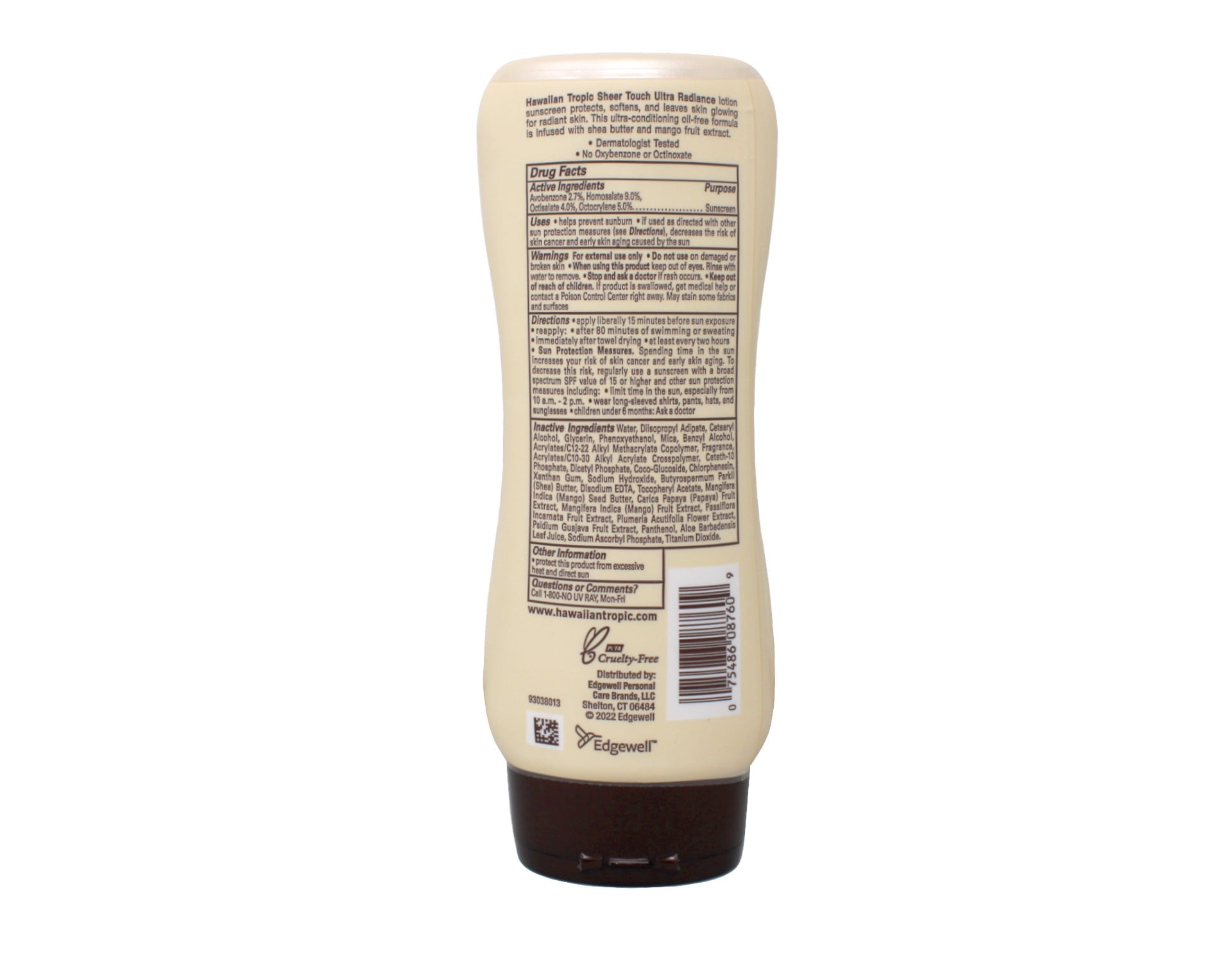 Hawaiian Tropic Sheer Touch Sunscreen SPF 50 Broad Spectrum Lotion (8 oz, Pack of 4) c8af2