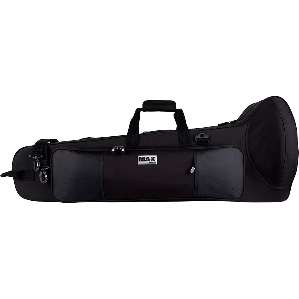 Protec MAX Contoured Bass Trombone Case (Black, 1 Unit) xk45r