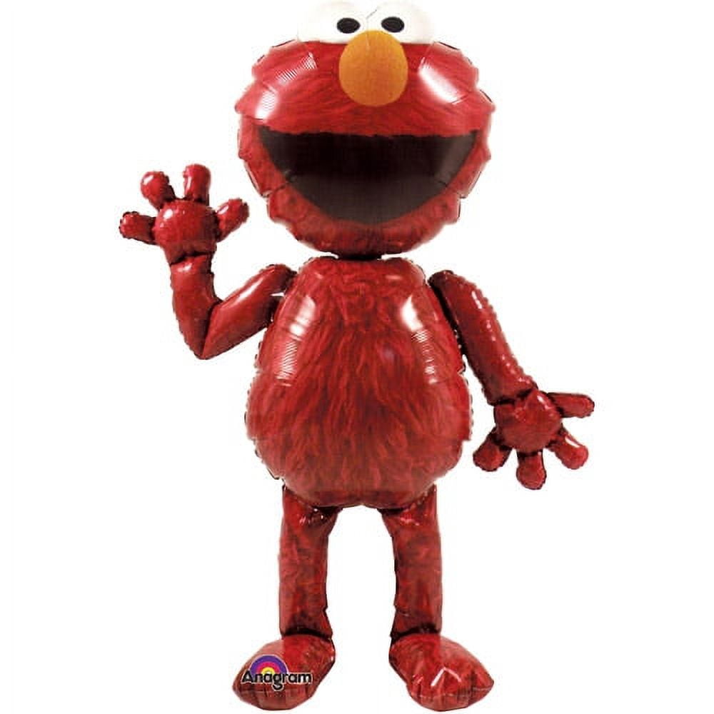 Anagram Elmo AirWalker Foil Balloon Party Decoration (Red, 54 in) 4agai