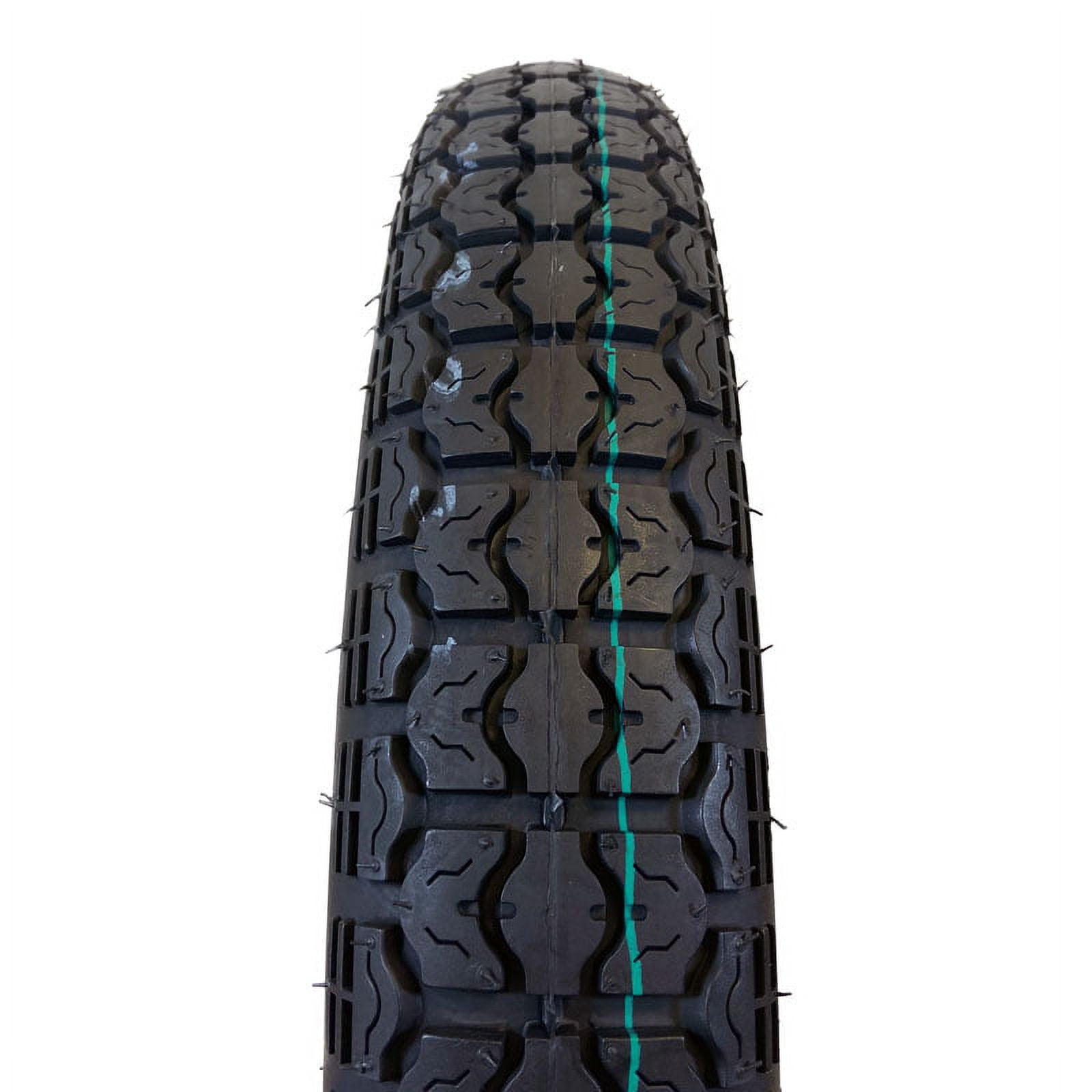 MMG Motorcycle Tire (2.75-16, Black, 1 Tire) xph2t
