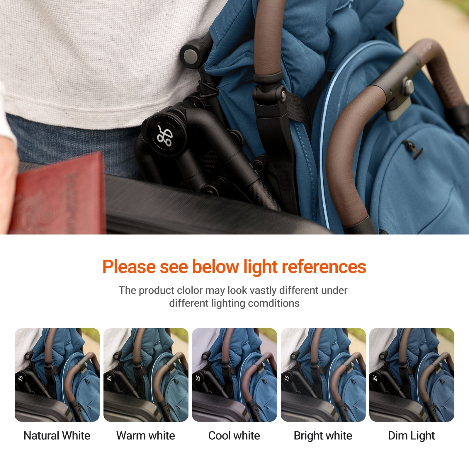 Mamazing Ultra Air Lightweight Foldable Travel Stroller (Blue, 11.5 lb) ffkaa