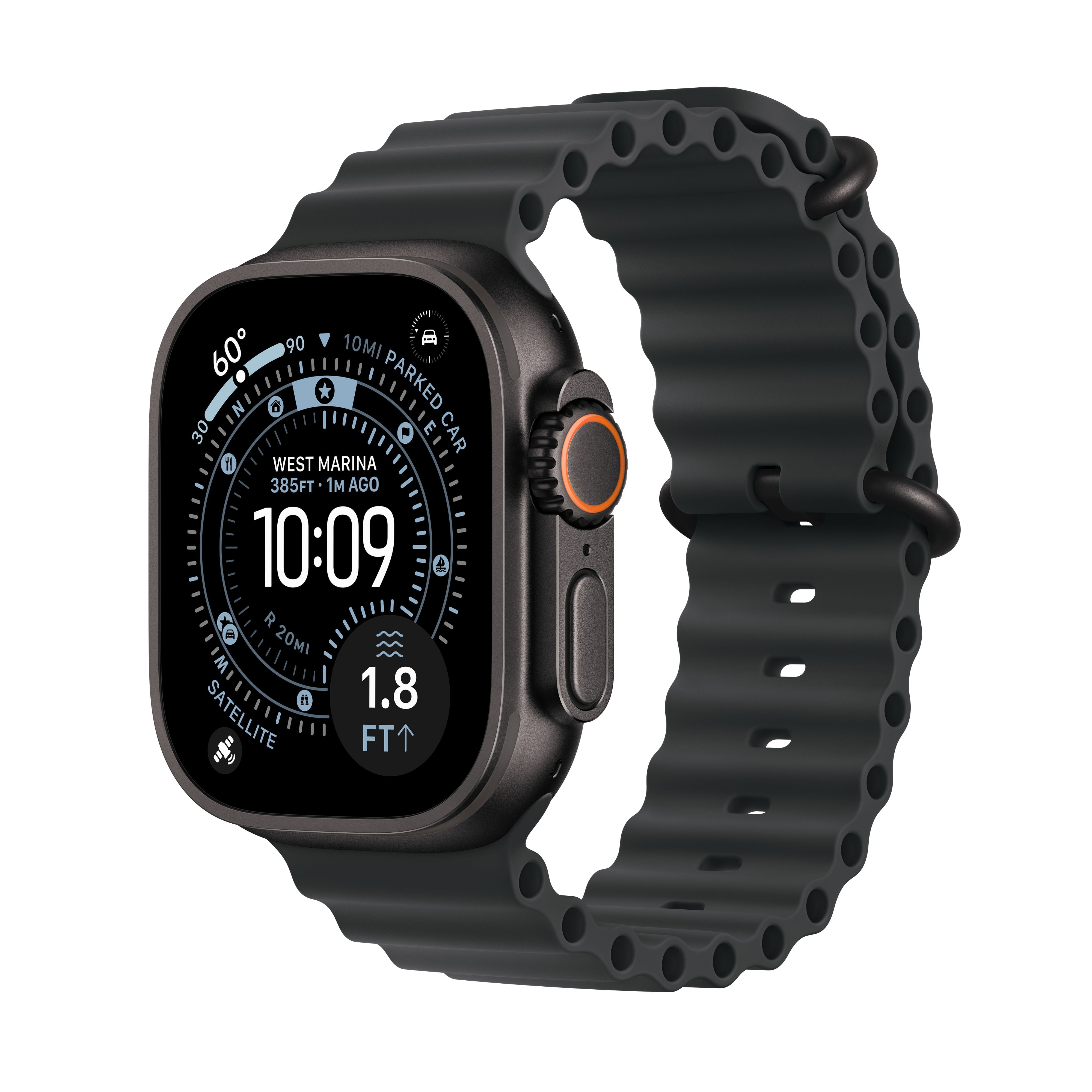 Apple Watch Ultra 3 GPS + Cellular (Black Titanium Case, 49mm) 699fn