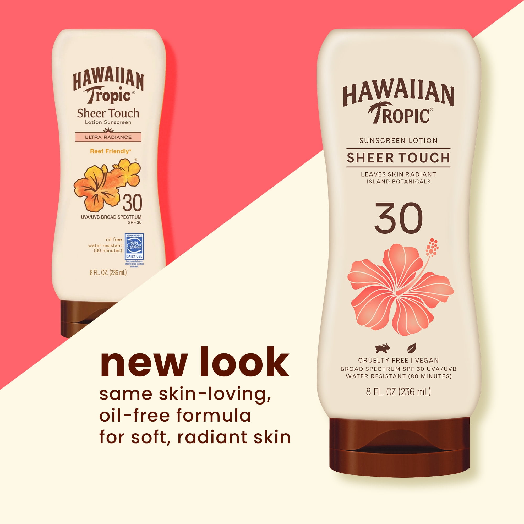 Hawaiian Tropic Sheer Touch Ultra Radiance Sunscreen Lotion SPF 30 (8 oz) z0egs