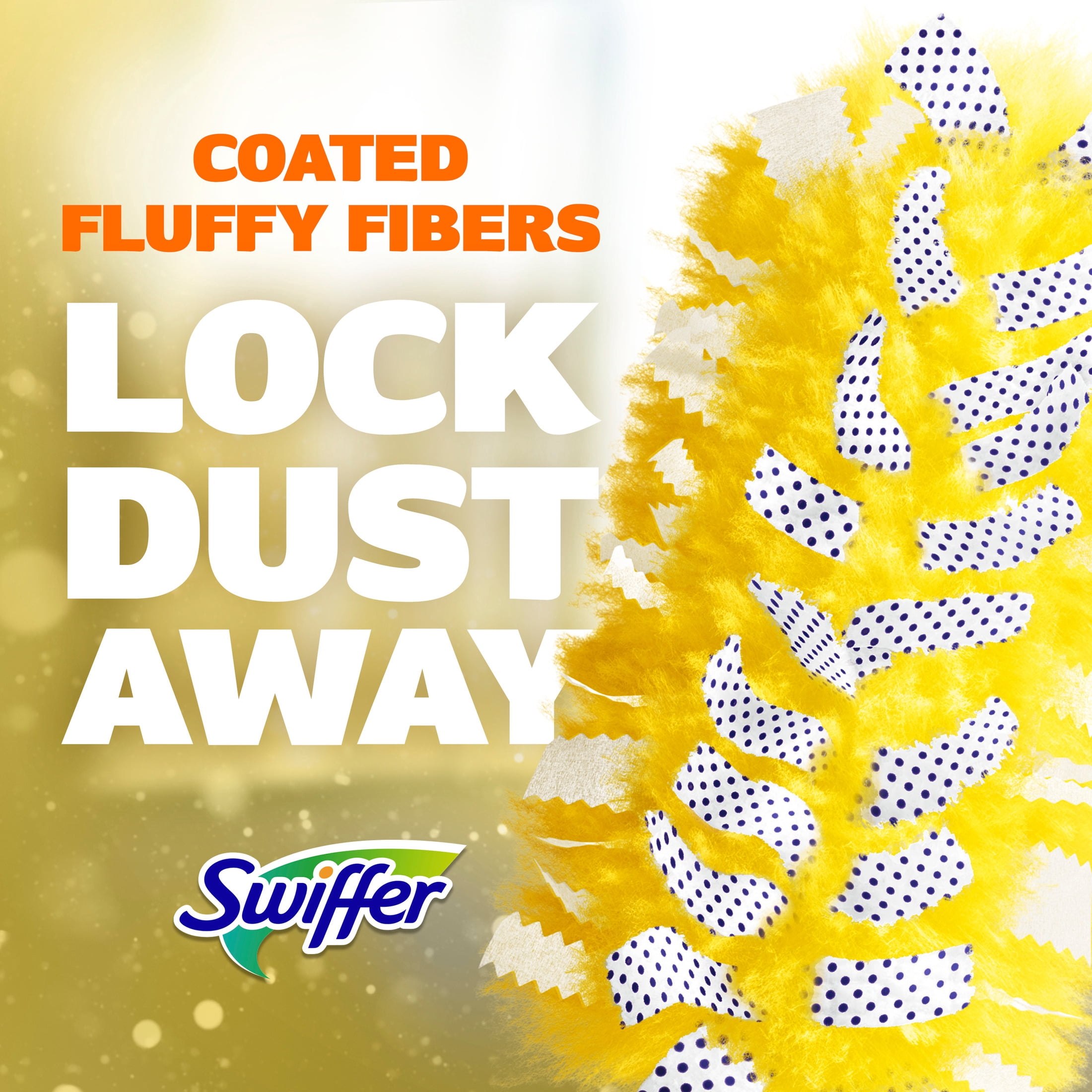 Swiffer Heavy Duty Extendable Duster Kit with Refills (Unscented, 3 ft Handle, 3 Count) pegya