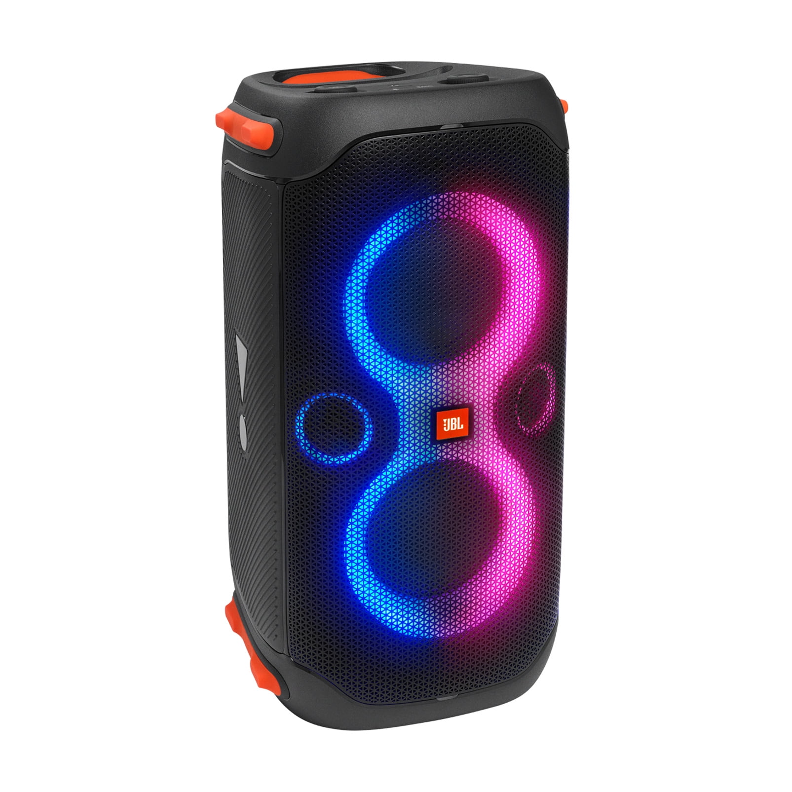 JBL PartyBox 110 Portable Bluetooth Speaker with Dynamic Light Show and Deep Bass (Black) pjgzz