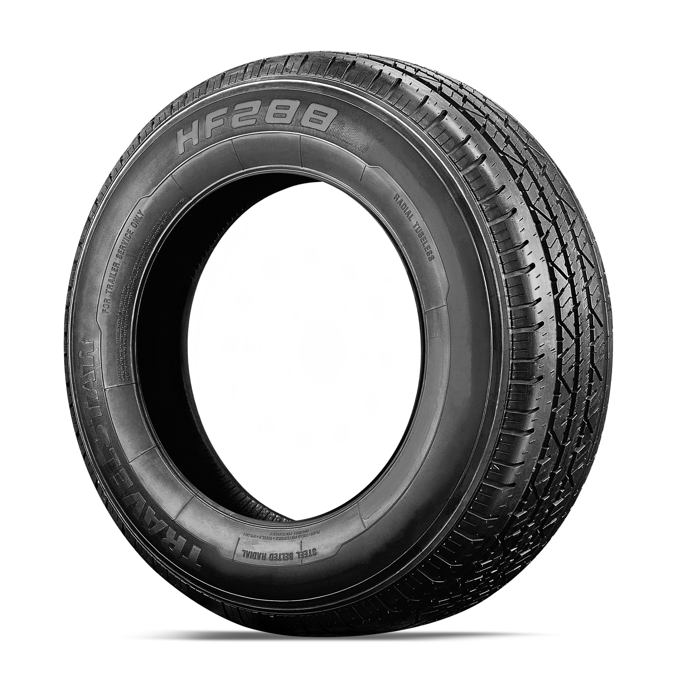Travelstar HF288 Radial Trailer Tire ST205/75R15 6 Ply Load Range C (1 Tire) hsz4f
