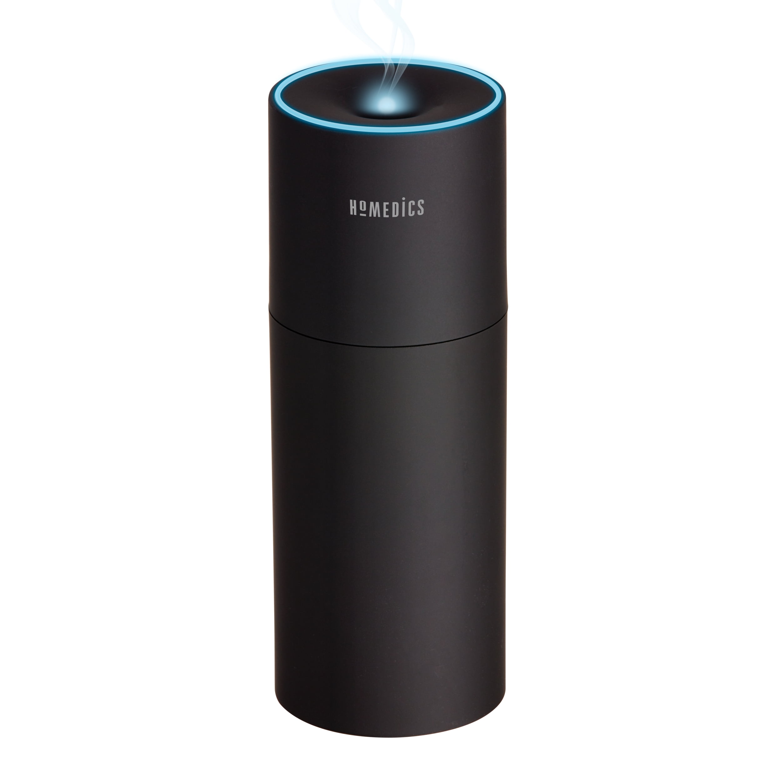 Homedics Portable Ultrasonic Humidifier, Cordless Desktop Cool Mist for Travel and Office (Black, 8.5 fl oz) 6rc2i