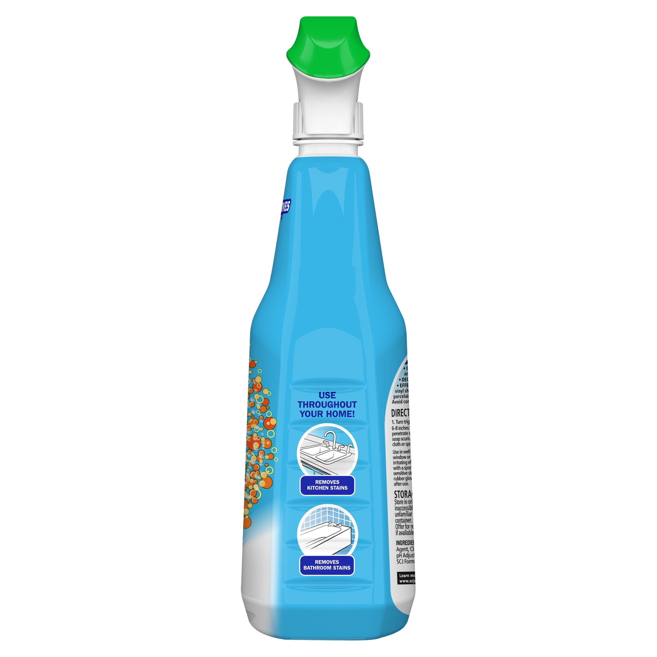 Fantastik All-Purpose Cleaner with Bleach, Heavy-Duty Multi-Surface Disinfectant (32 fl oz) fqr5b