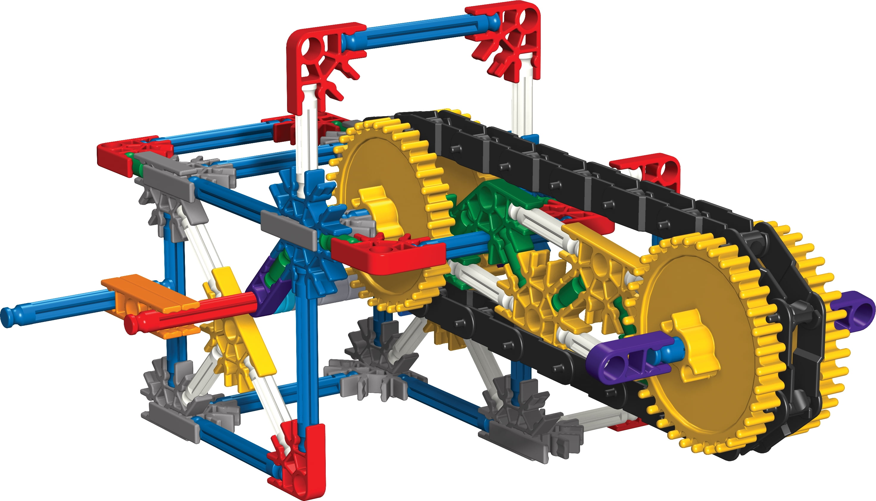 K'NEX Education Intro to Simple Machines Gears Set (198 Pieces) 2kzgg