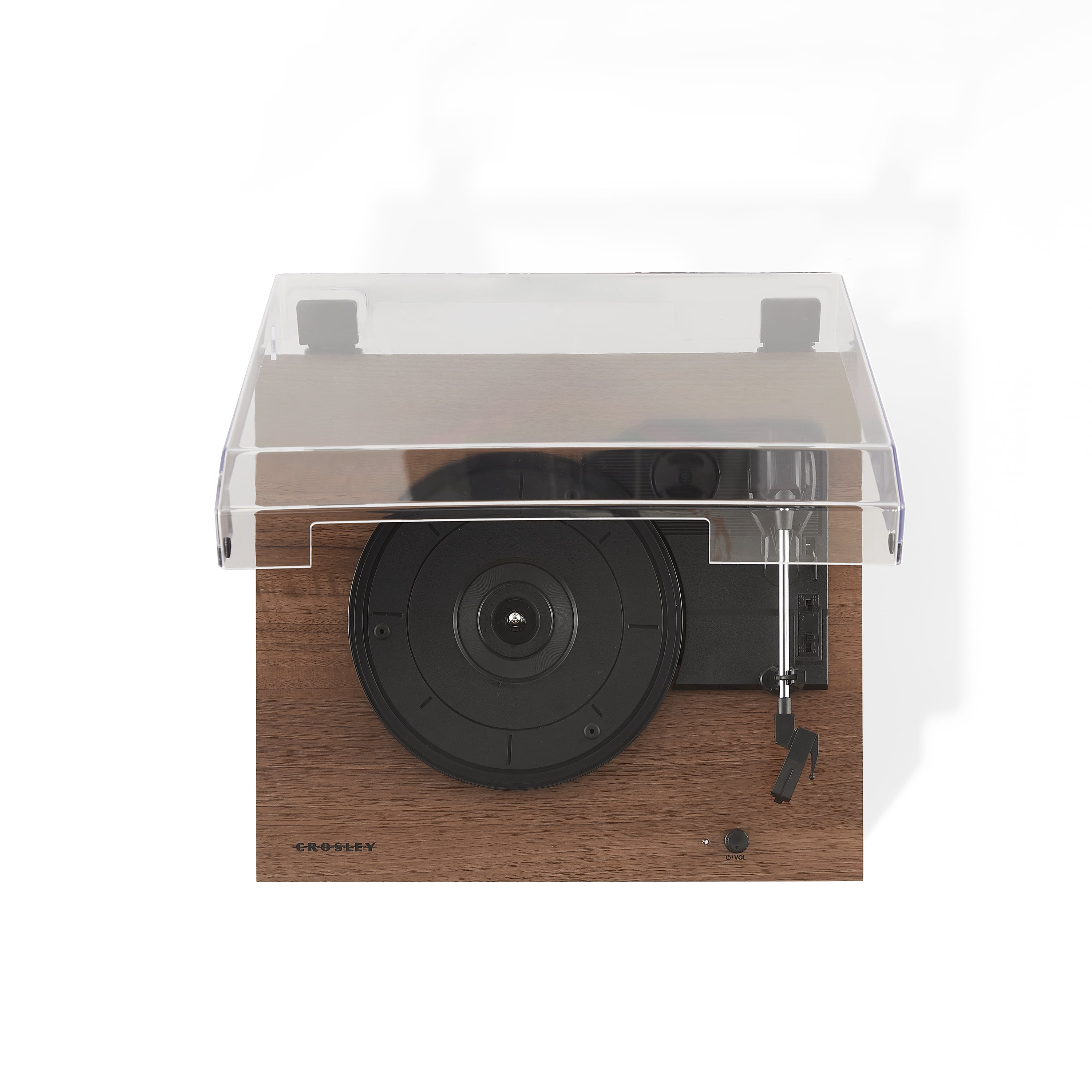 Crosley Riff Bluetooth Vinyl Record Player with Speakers (3-Speed Turntable, 6 Modular Layouts) x6qj5