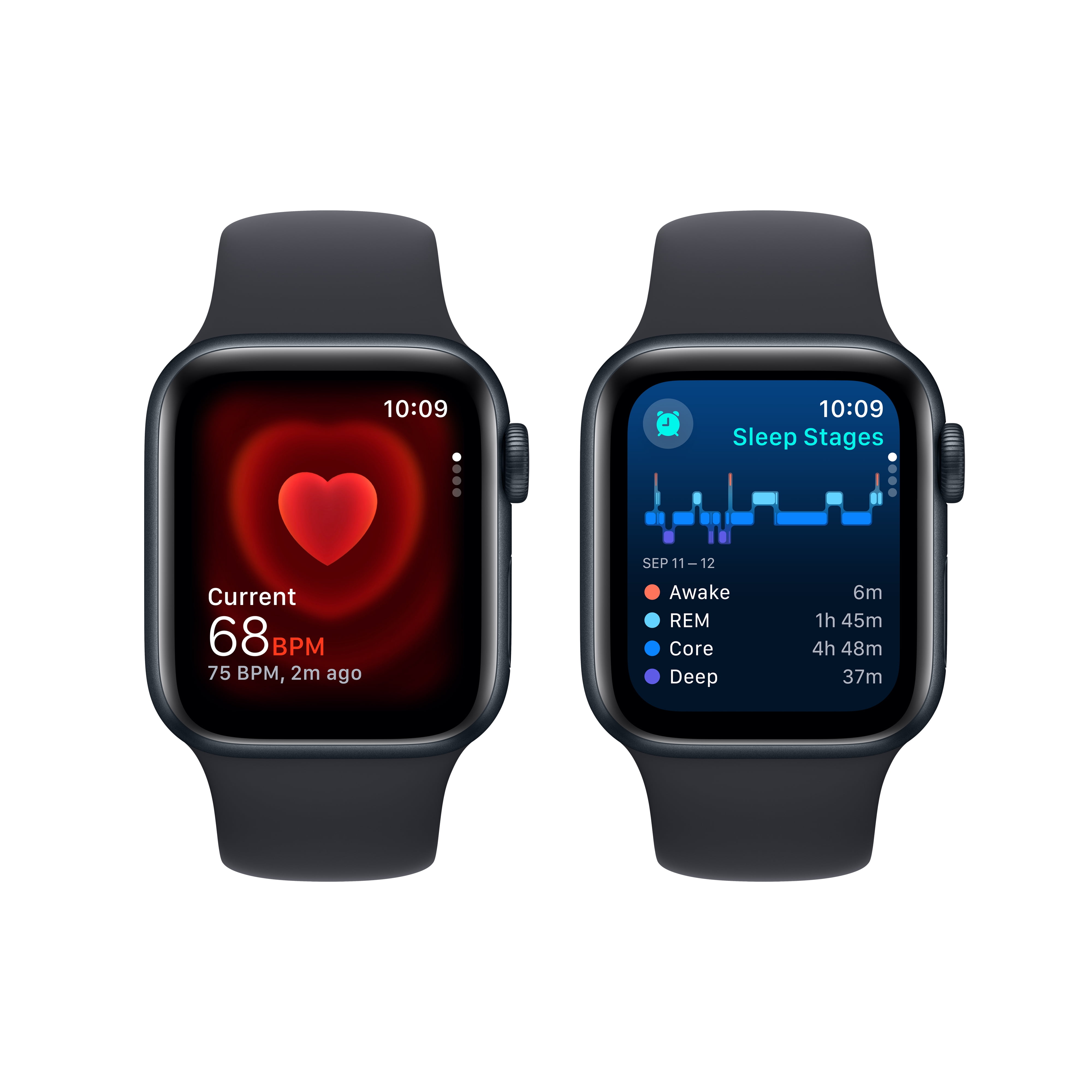 Apple Watch SE 2 GPS (Midnight, 40 in) ak9v1