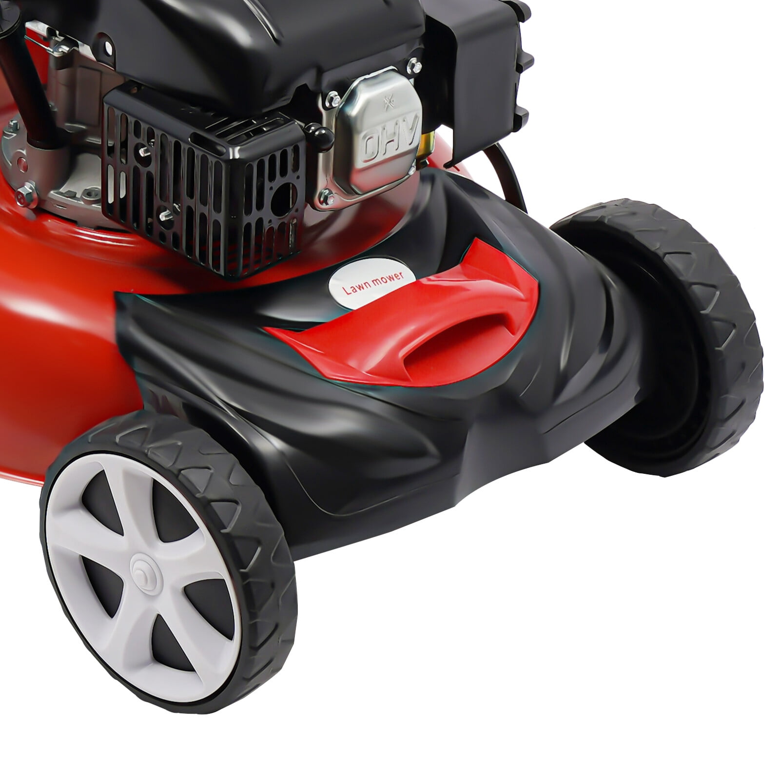 YardMaster Self-Propelled Gas Lawn Mower (Red, 20 in) dq641