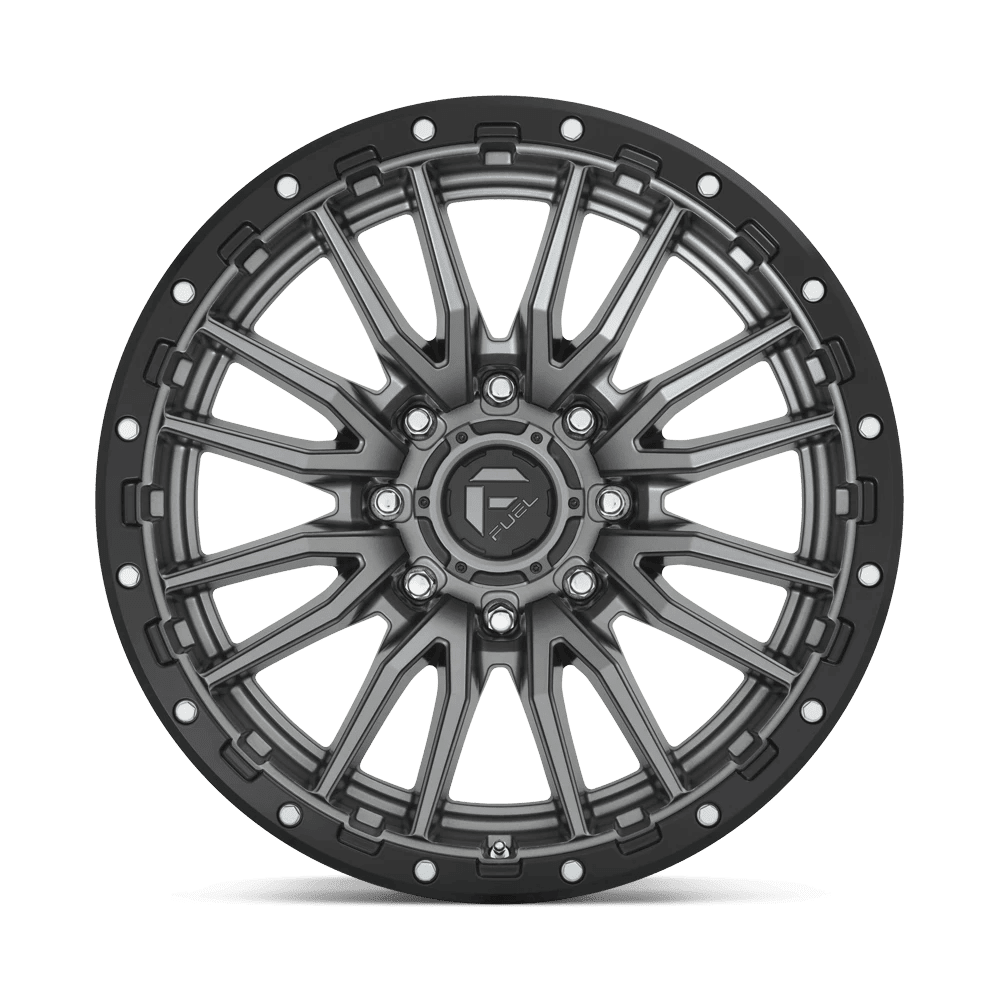 Fuel 1PC D680 Rebel Aluminum Wheel (Matte Gun Metal Black, 22x10 in) pavcc - Image 3