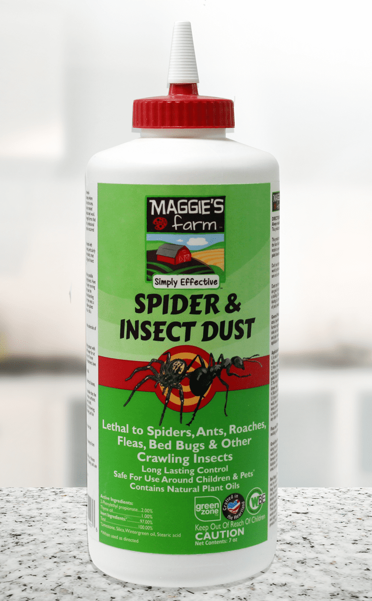 Maggie's Farm Spider and Insect Dust (Natural Plant-Based Pest Control, 7 oz) vhhf7