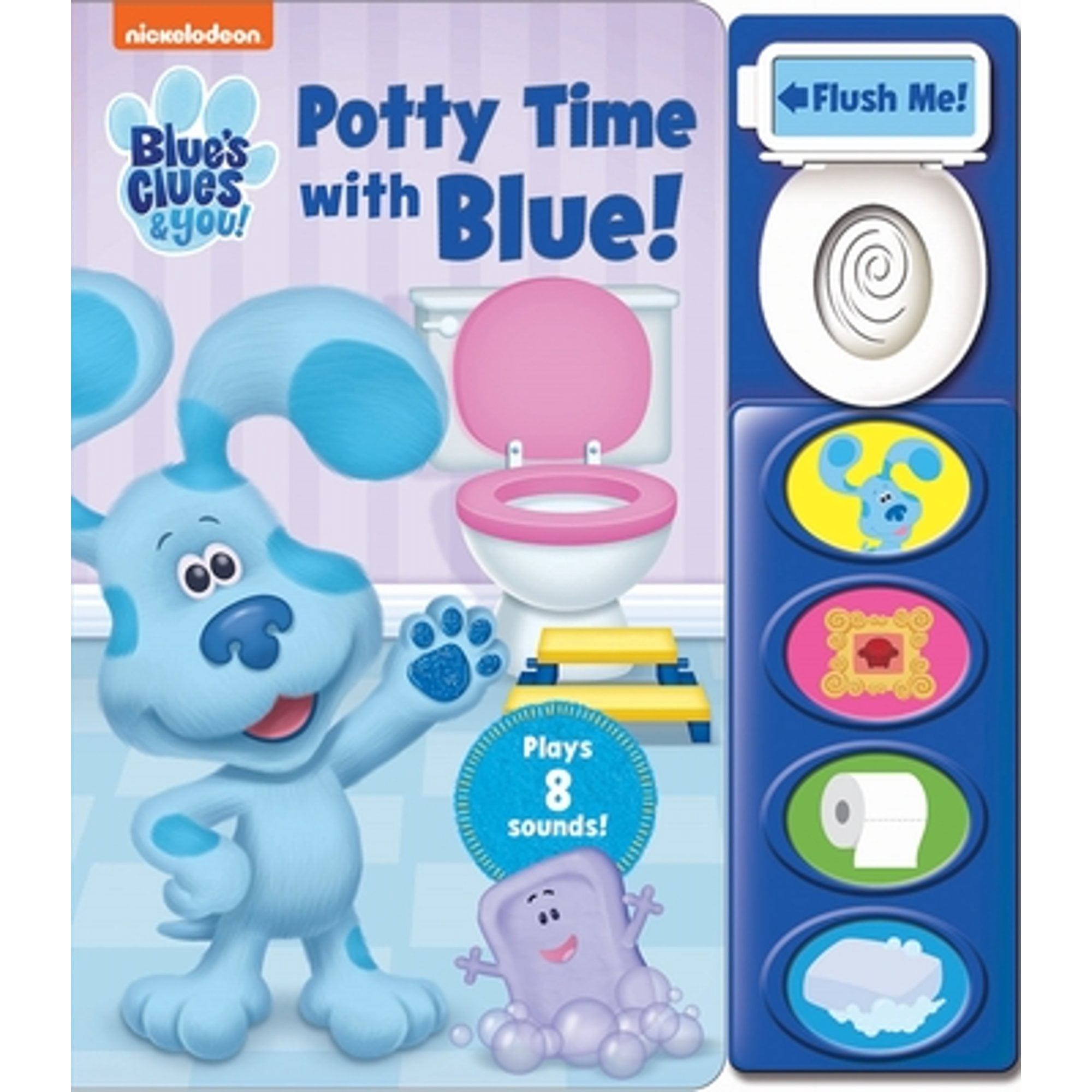 Nickelodeon Blue's Clues & You! Potty Time with Blue! Interactive Sound Book (12 Pages) gxohy