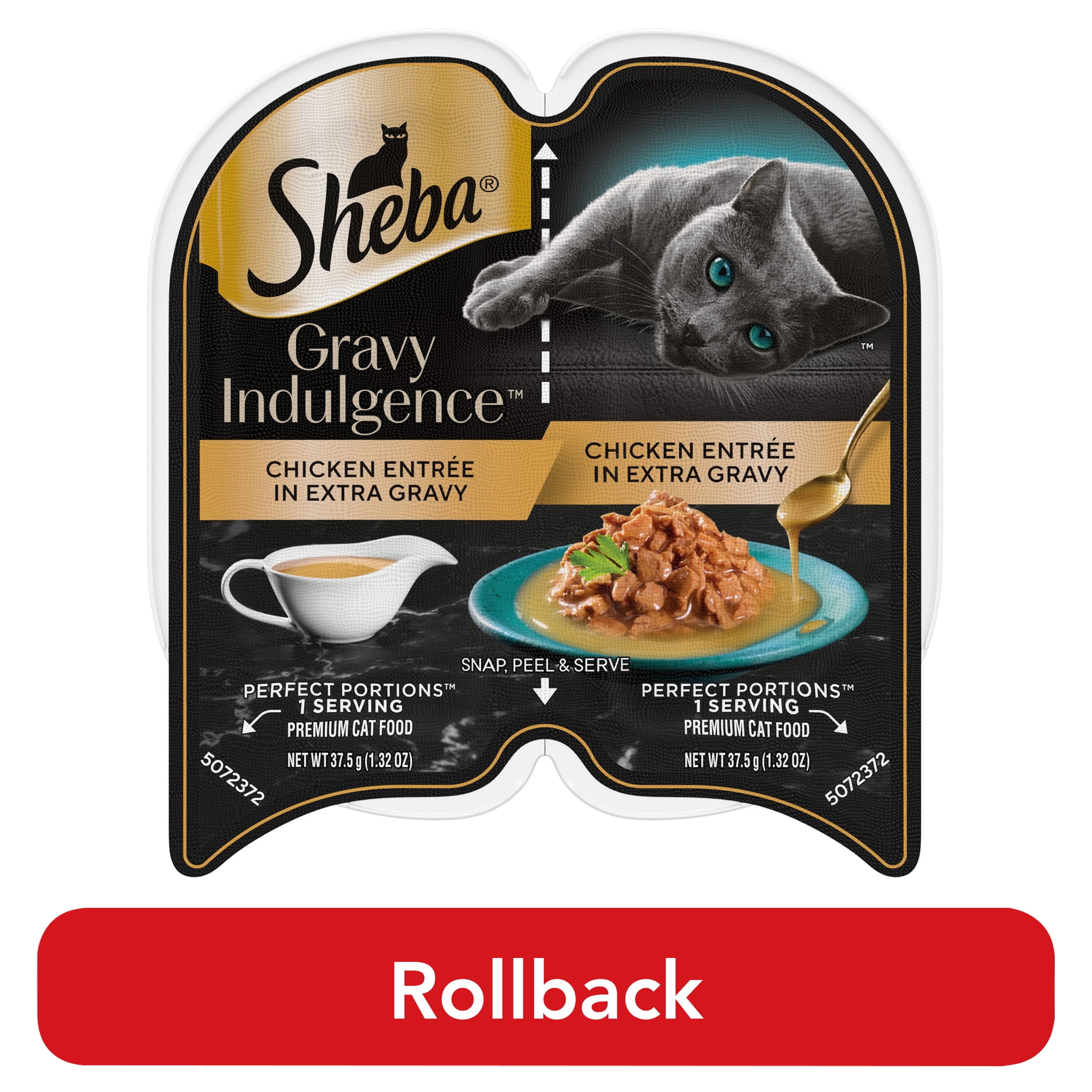 Sheba Gravy Indulgence Chicken Entree Wet Cat Food (Chicken, 2.6 oz) j9vrw