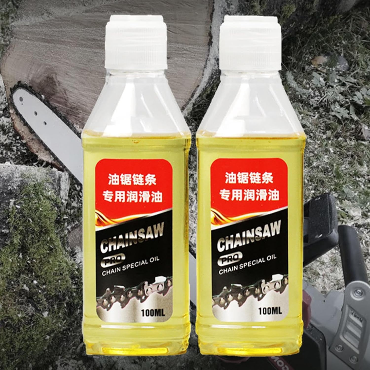 Generic Professional Chain Saw Oil Lubricant for Gas and Electric Saws (3 Pack, 32 fl oz) 122wj