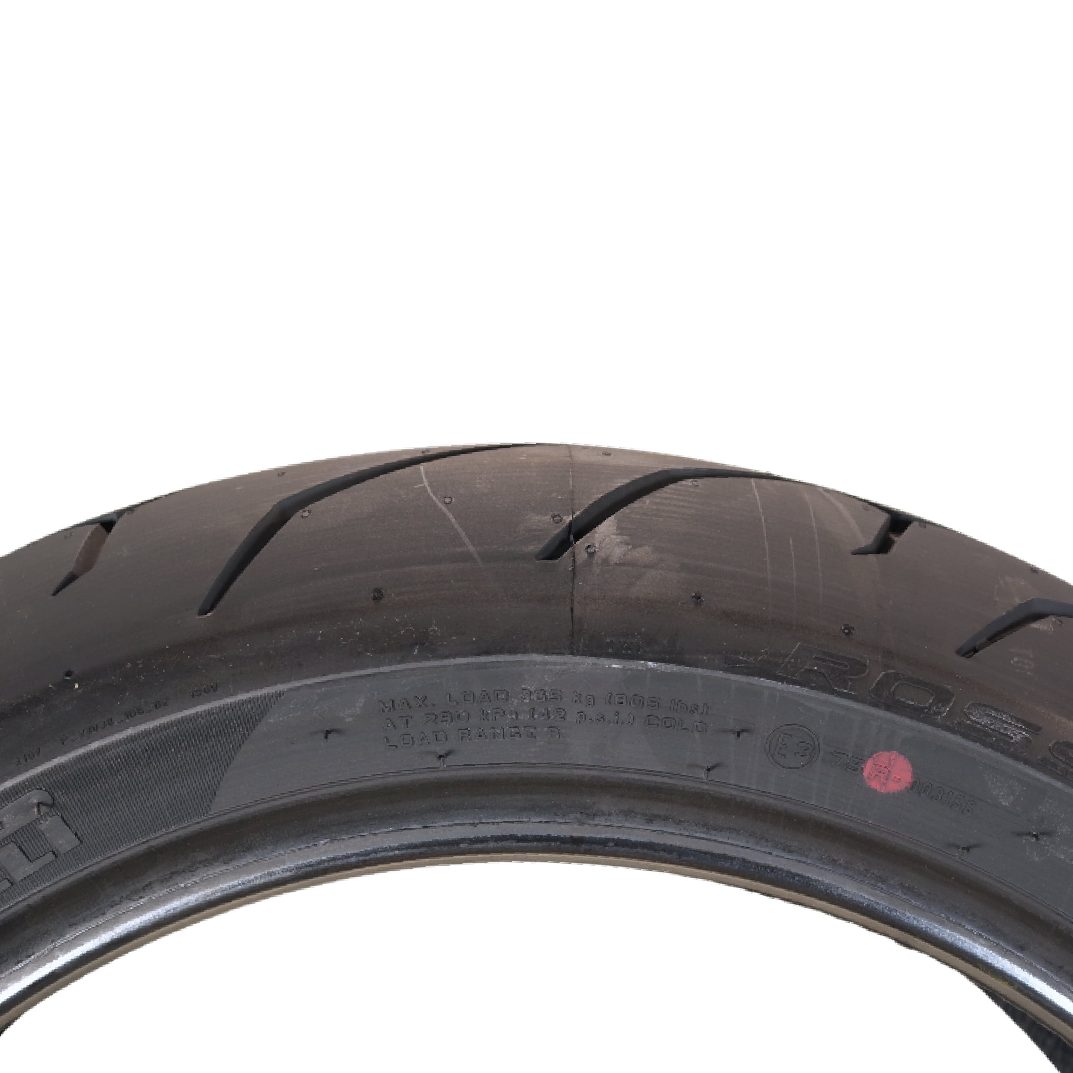 Pirelli Diablo Rosso II Rear Motorcycle Tire (180/55 ZR 17, Black) 5mse1