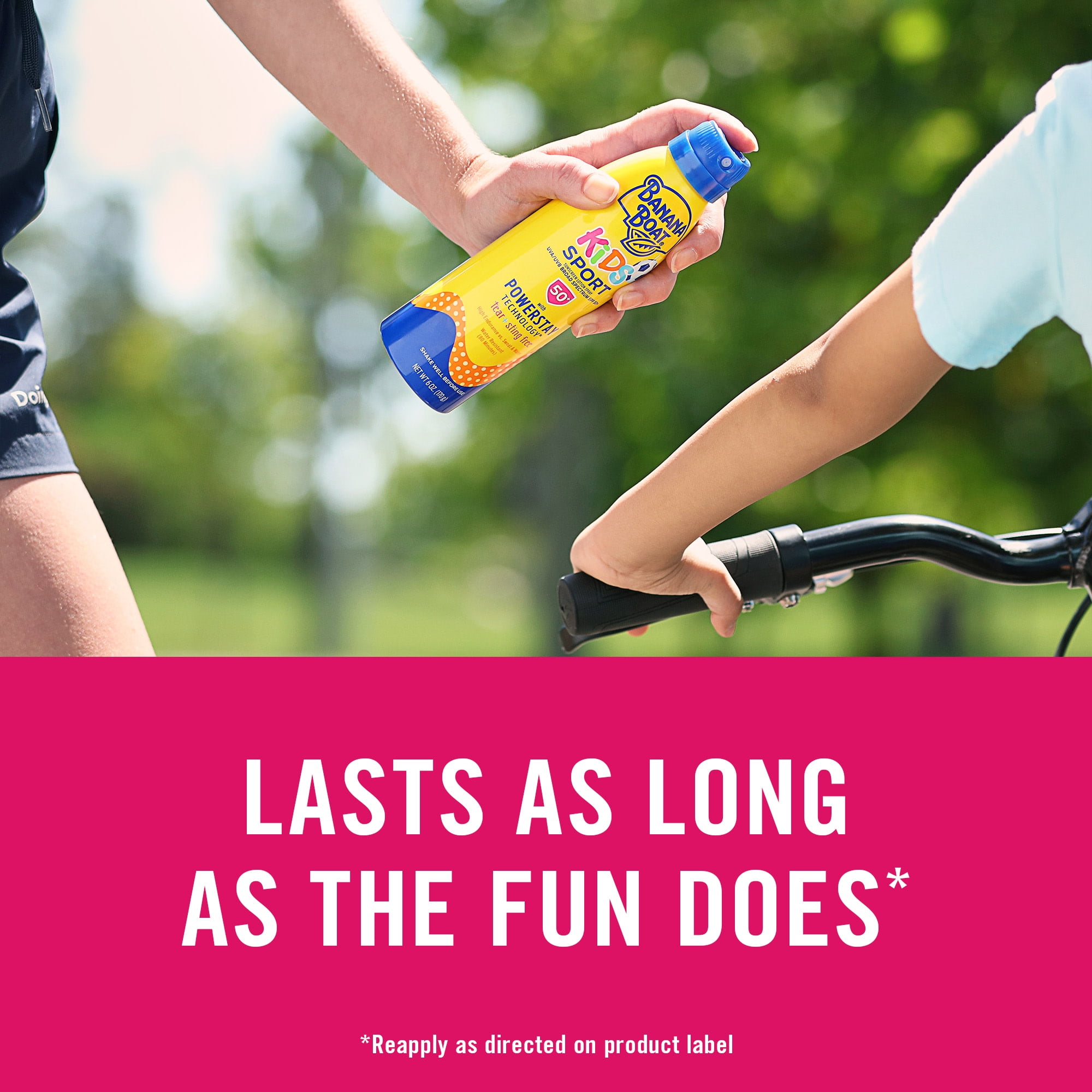 Banana Boat Kids Sport Sunscreen Spray (SPF 50, 9.5 oz) 9euy2