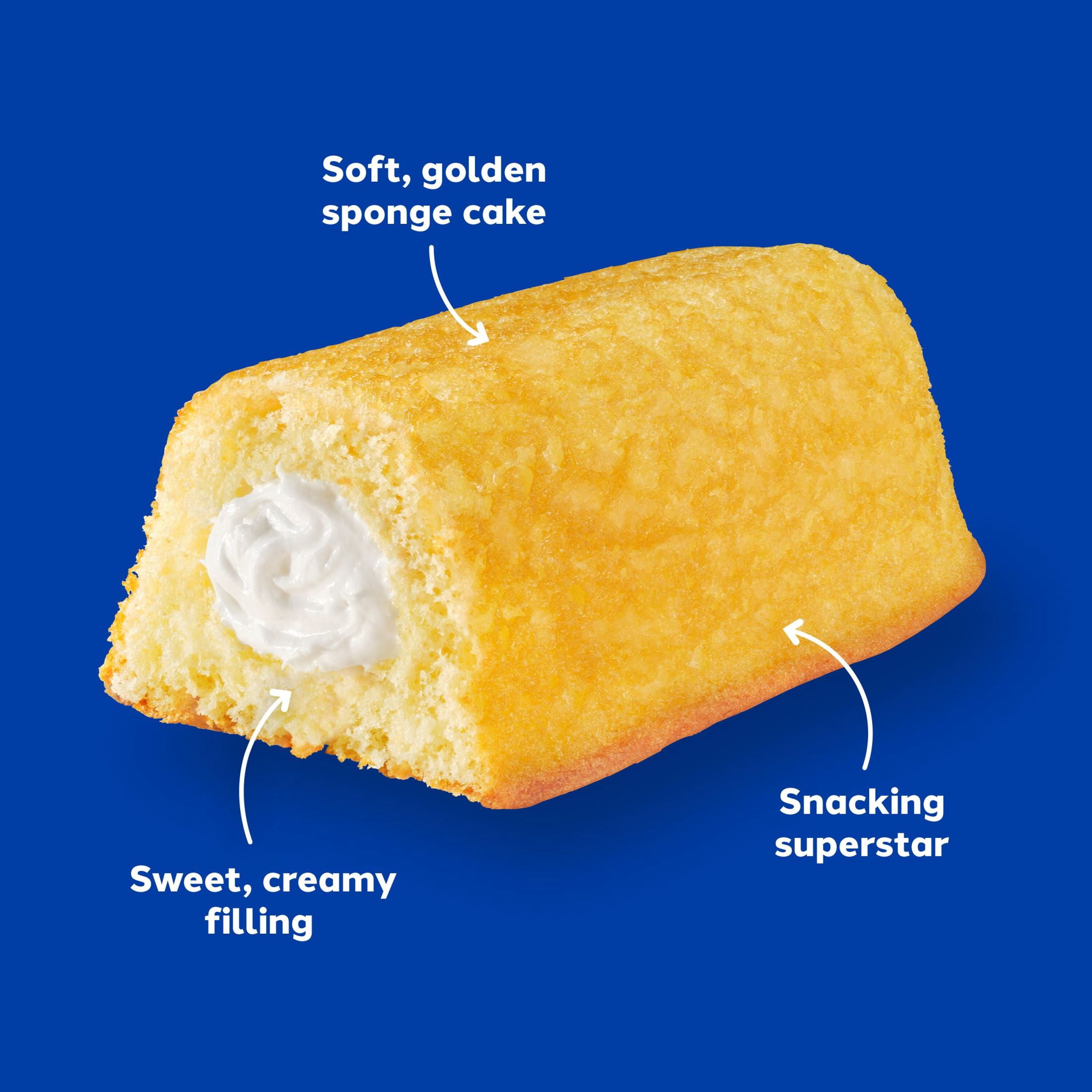 Hostess Twinkies Golden Sponge Cake with Creamy Filling (10 Count, 13.58 oz) o4qwr