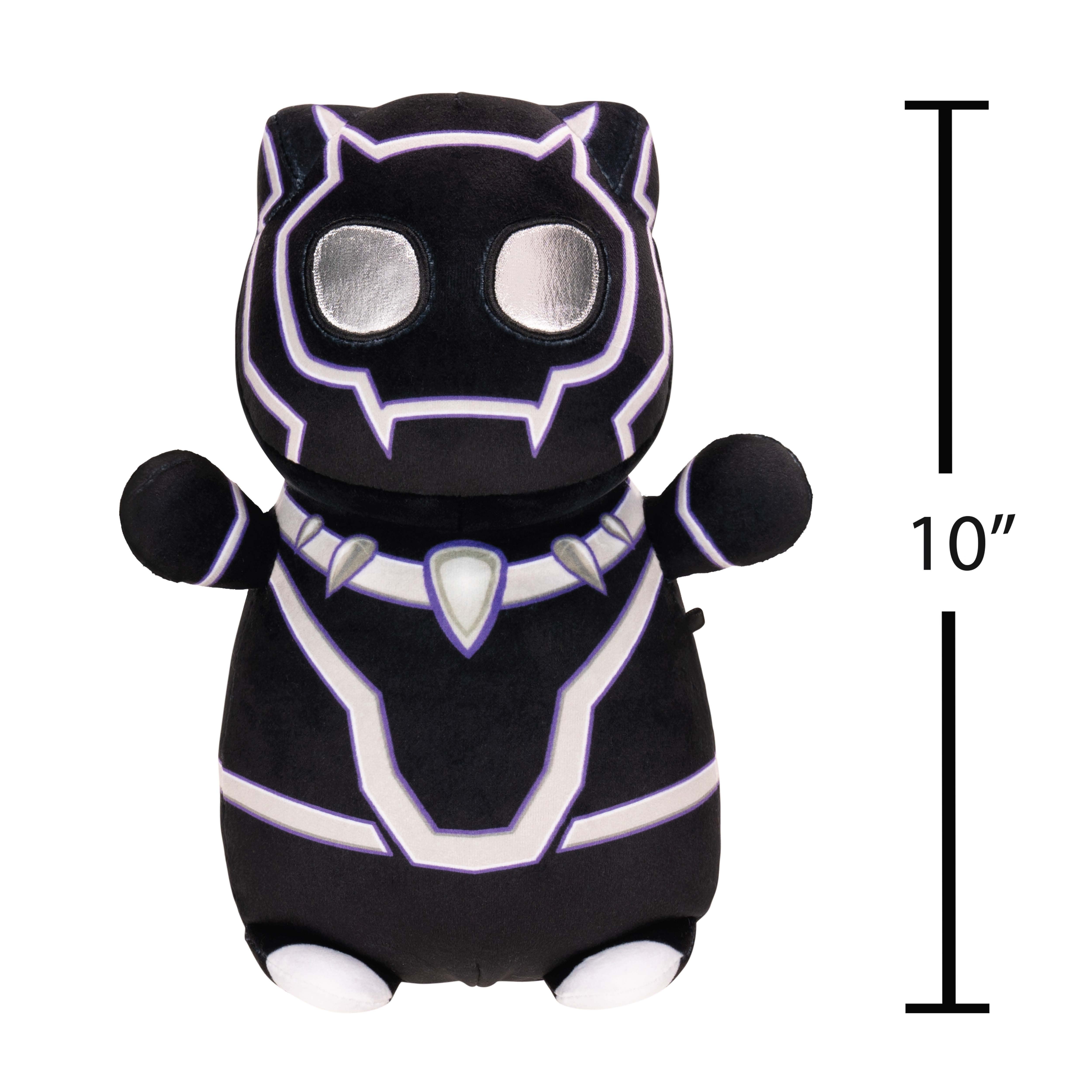 Squishmallows HugMees Black Panther Plush Toy (Black, 10 in) ueogb