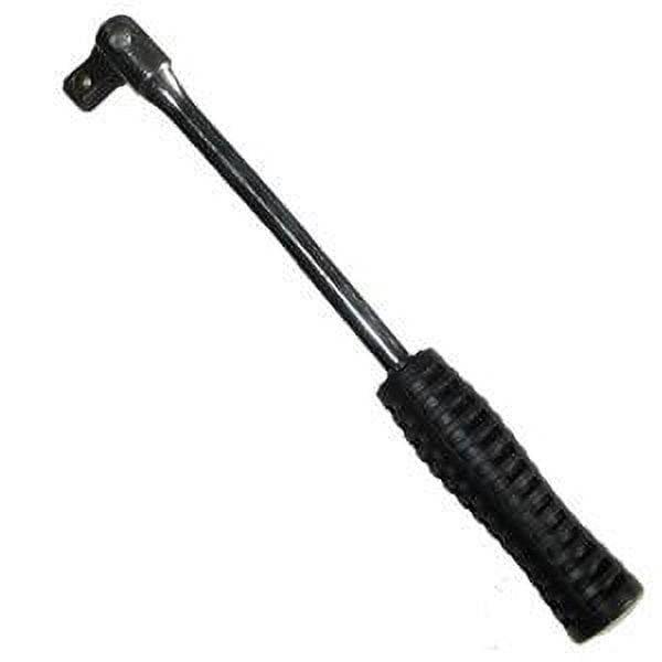 Valley 3/8 in Drive Breaker Bar (10 in, Chrome Vanadium Steel, Rubber Grip) 065py