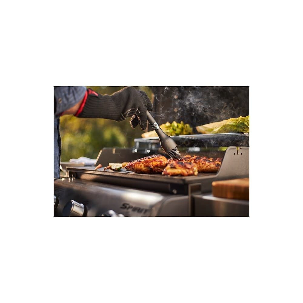 Weber Spirit EX-325 Smart Liquid Propane Gas Grill with 3 Burners and Sear Zone (Black) 14nz8