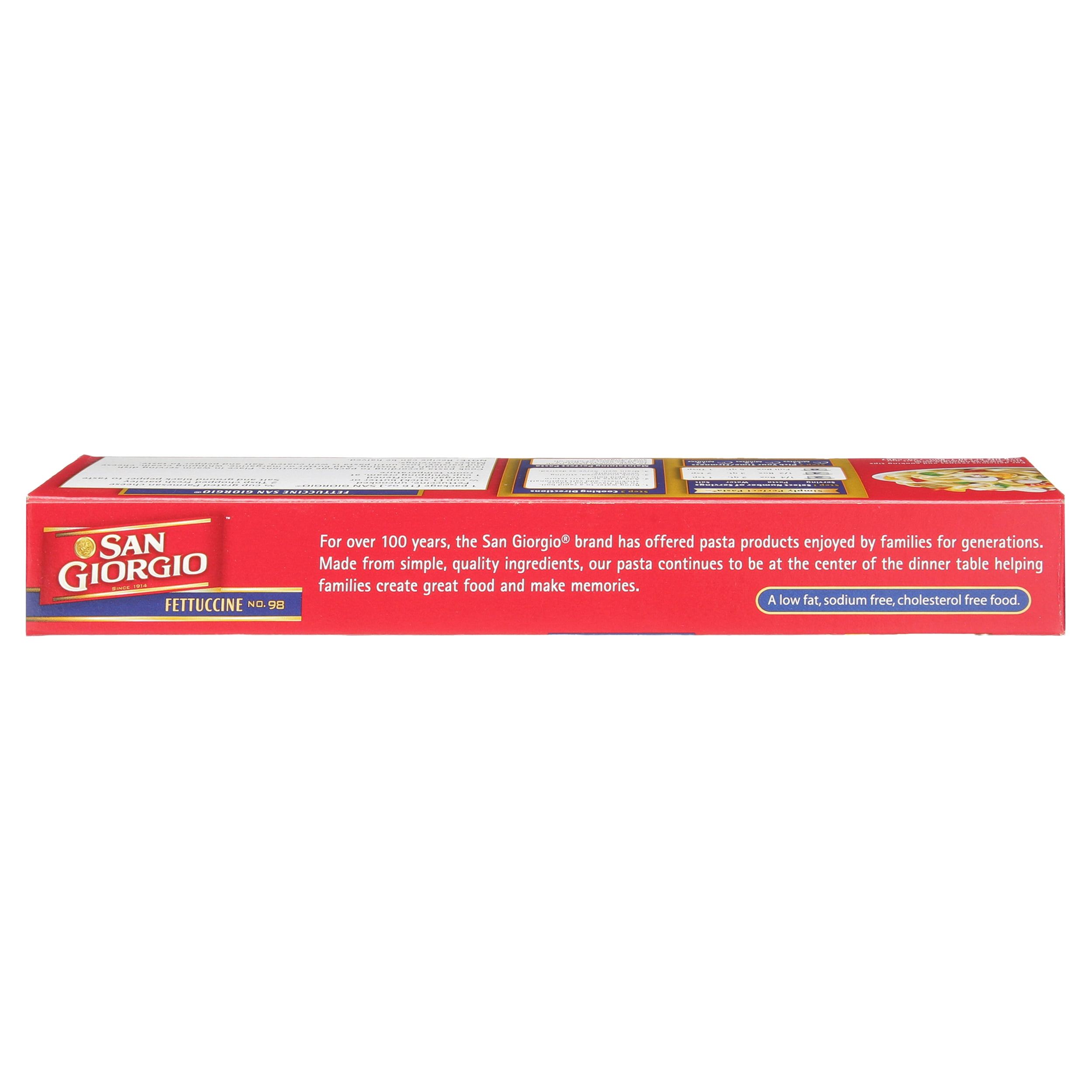 San Giorgio Fettuccine Pasta, Non-GMO Traditional Italian Style Noodles (16 oz) 7la33