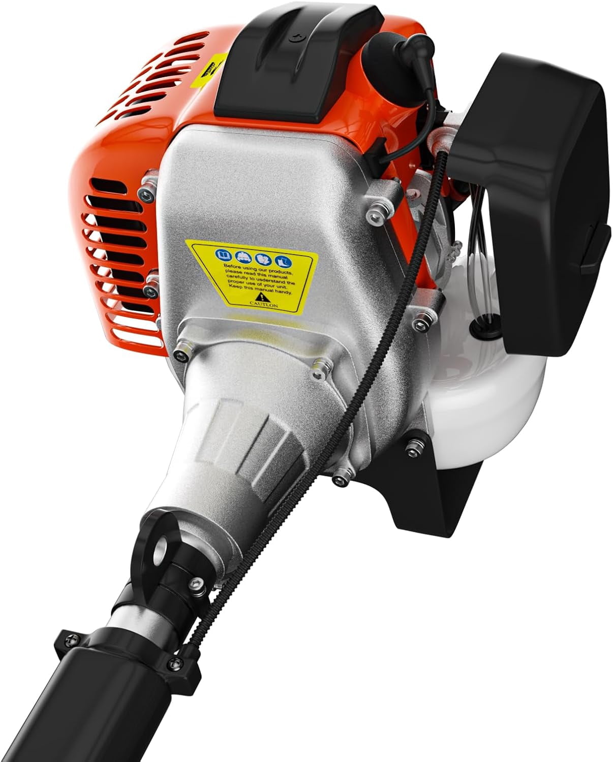 Sedeke 36cc Gas String Trimmer 3-in-1 Weed Wacker and Edger (Orange, 36cc Engine) yqn2b