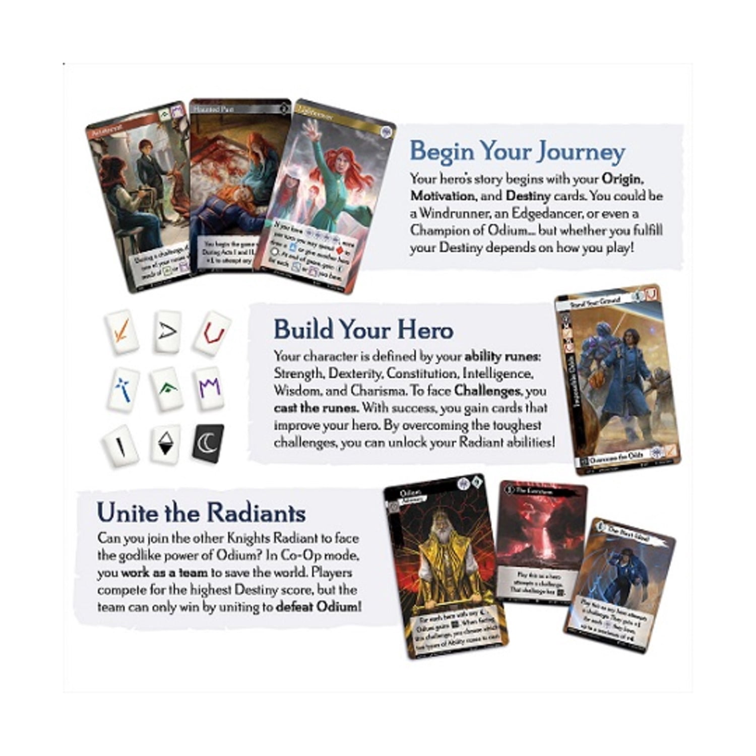 Brotherwise Games Call to Adventure: The Stormlight Archive Board Game (Blue, 1 Pack) b3vau