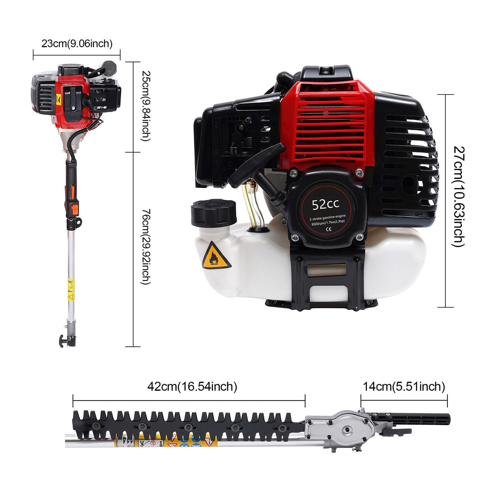 Generic Brush Cutter Grass Trimmer and Edger (Heavy-Duty, 10 in) aggw0