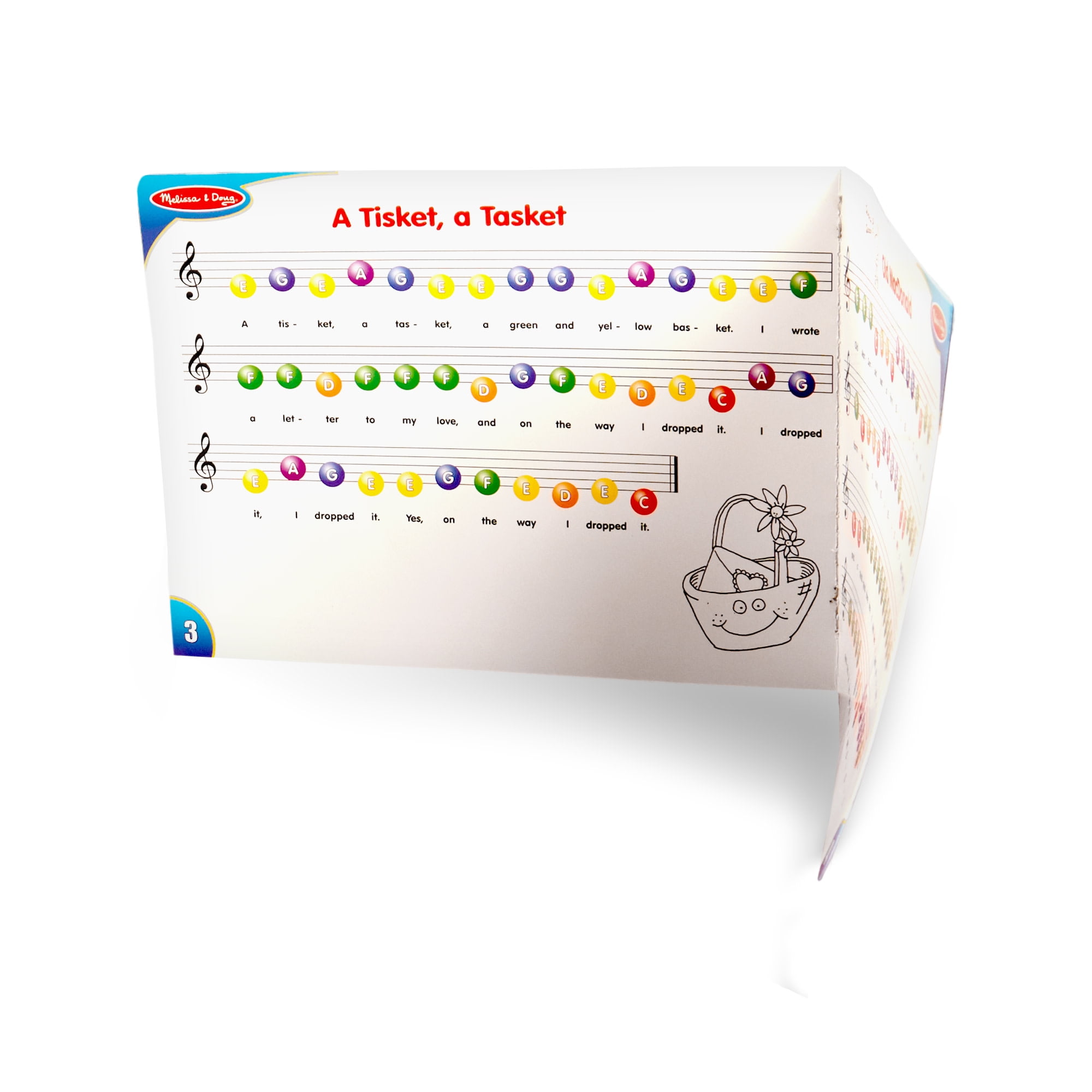 Melissa & Doug Learn-To-Play Piano with 25 Keys and Color-Coded Songbook (11.5 in x 15.75 in x 9.5 in) nxgp3