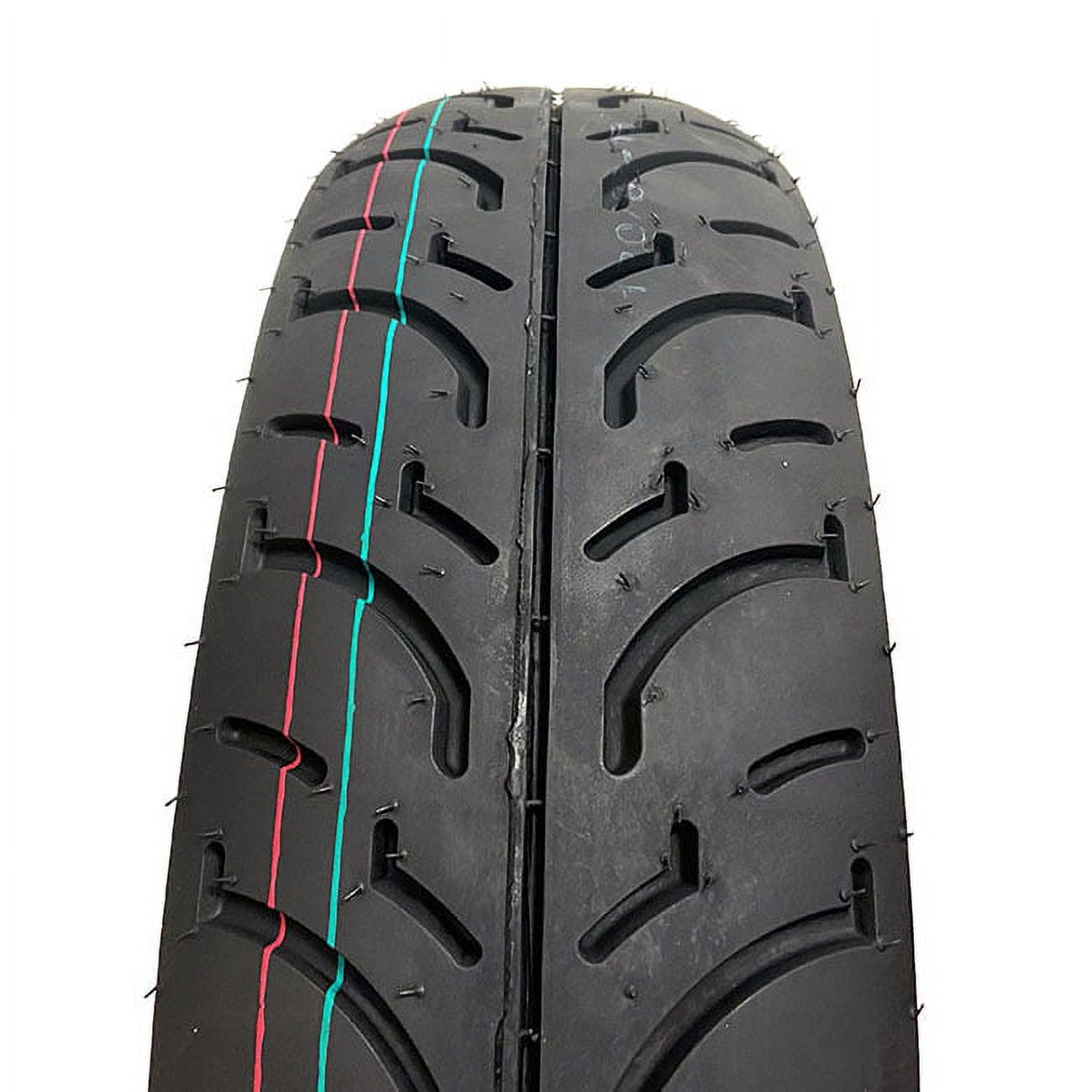 MMG Motorcycle Tire Set (Front 100/80-16, Rear 120/80-16) High-Grip Performance Rubber for Scooters ot515