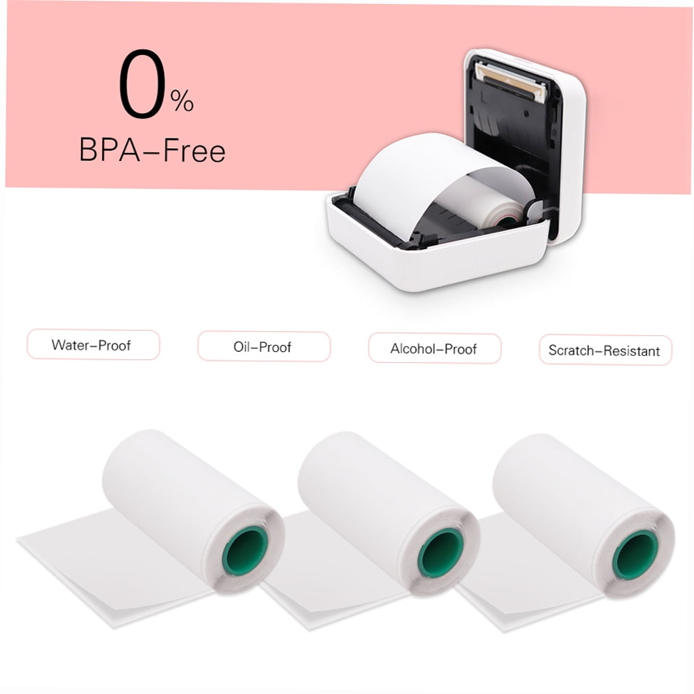 Peripage Thermal Paper Sticker Labels (White, 3 Rolls, 2.2 in x 1.2 in) dmyus - Image 5