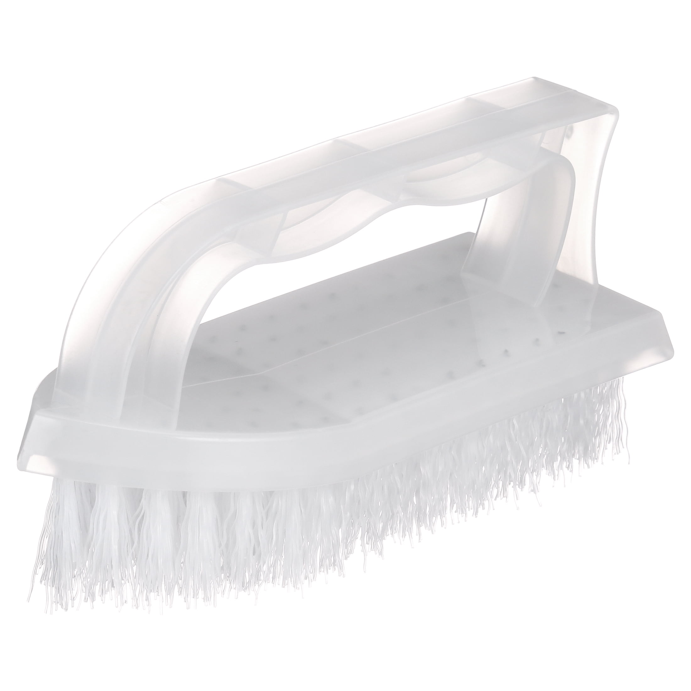 Great Value Iron Handle Multi-Purpose Cleaning Scrub Brush (White, 1 Count) vpdk3