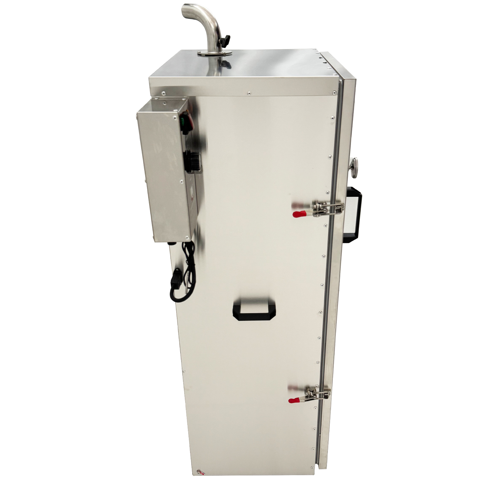 Intbuying Commercial Electric BBQ Meat Smoker Oven with Side Wood Chip Loader (9 Detachable Racks) p00vt