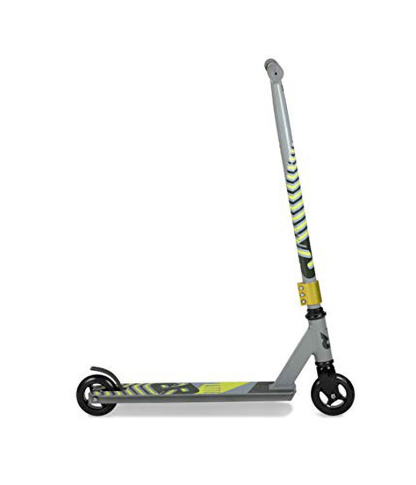 RipRail Matte Stunt Scooter with Alloy Deck and ABEC-9 Bearings (Ghost Silver, 18.9 in x 3.8 in) n41ml
