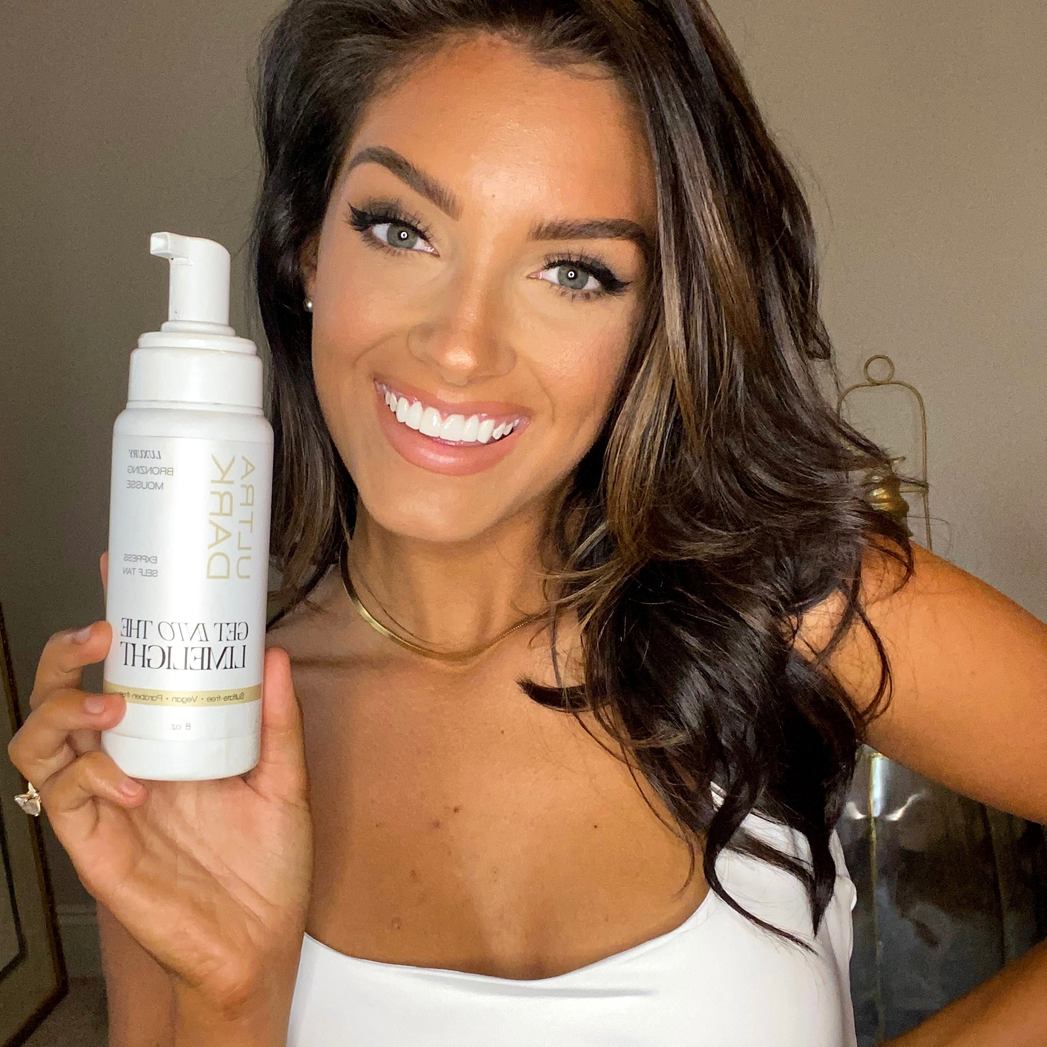 Get Into The Limelight Ultra Dark Sunless Tanning Mousse (Dark, 14 fl oz) k2l3f