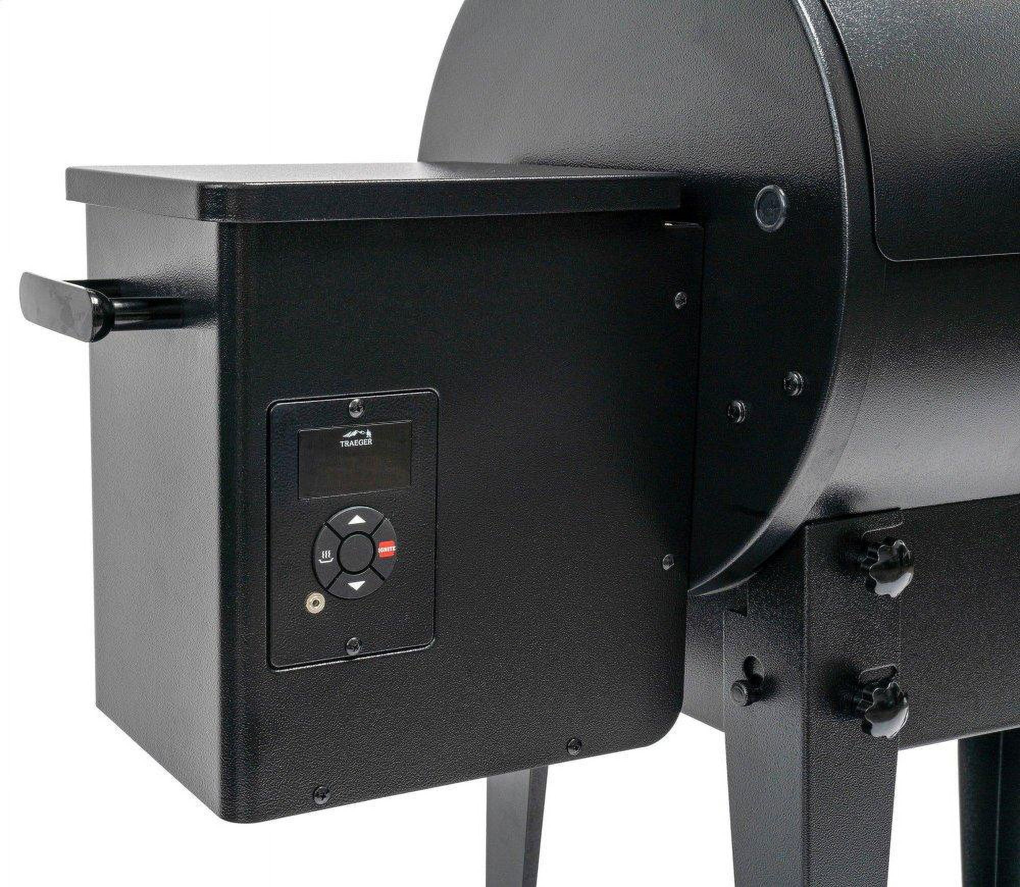 Traeger Pellet Grills Tailgater 20 Wood Pellet Grill and Smoker (Black, 300 sq in) atfy7
