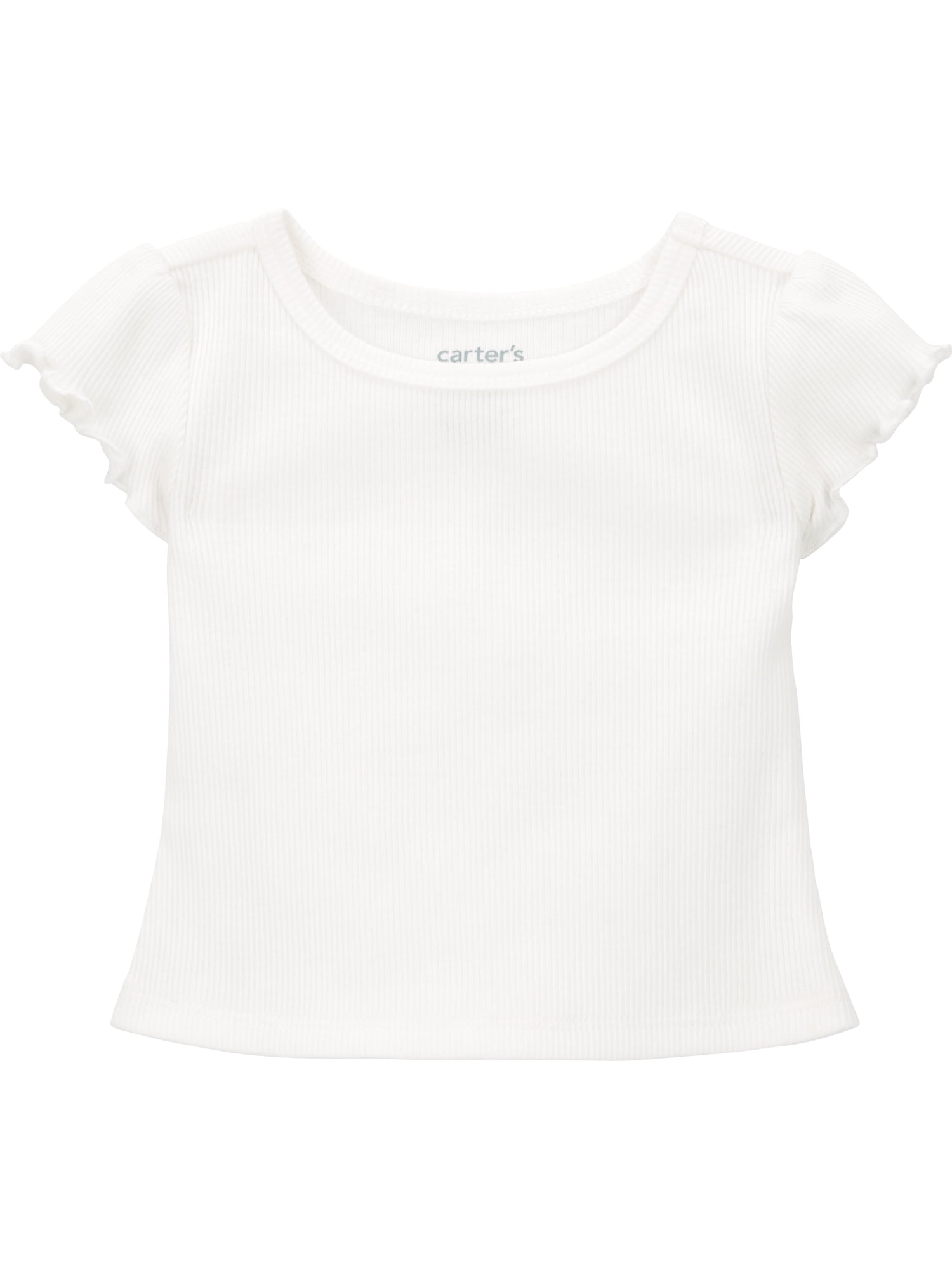Carter's Child of Mine Baby Girl Overall Set, 2-Piece Cotton Outfit (Yellow, 0-3 Months) 7852f
