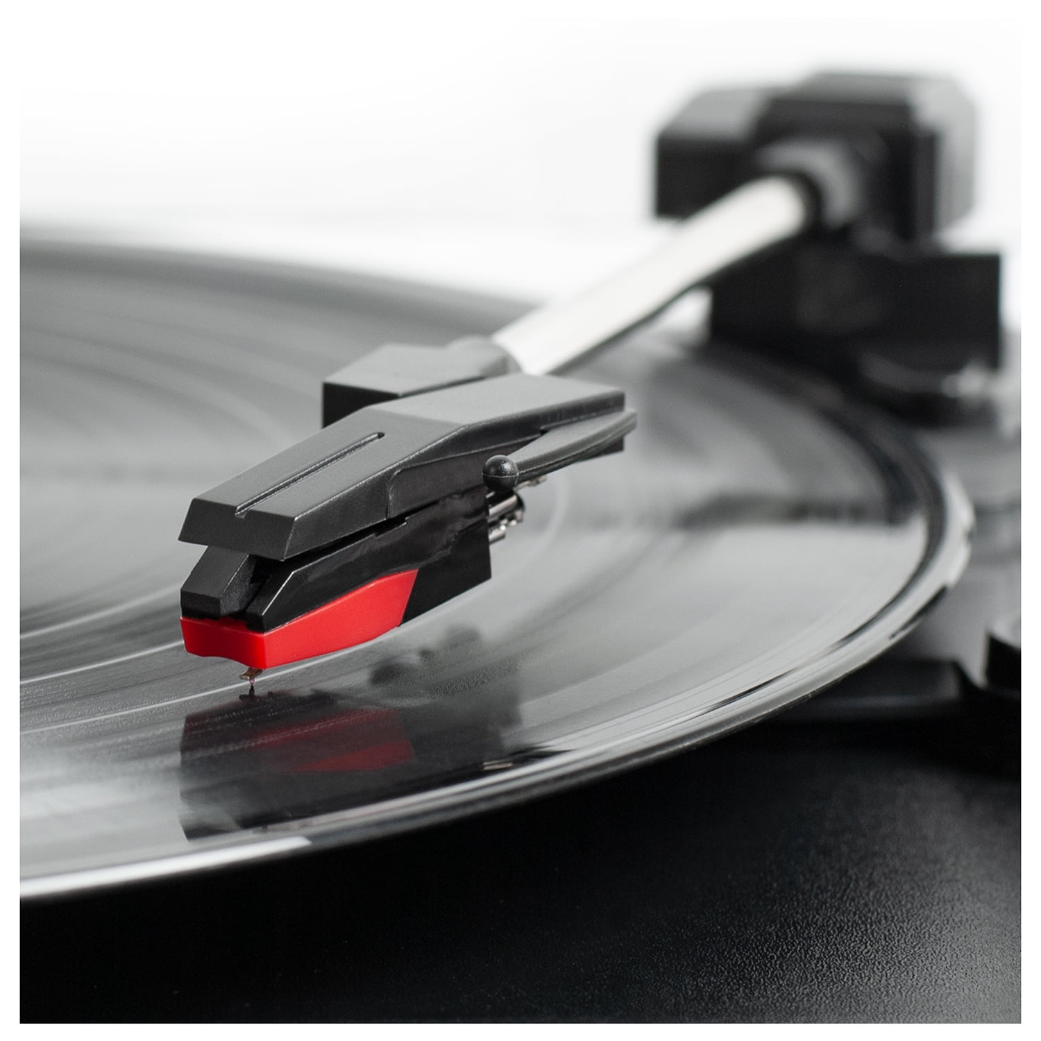 Victrola Journey+ Portable Bluetooth Suitcase Record Player with Cassette Player (Black) vkwkw