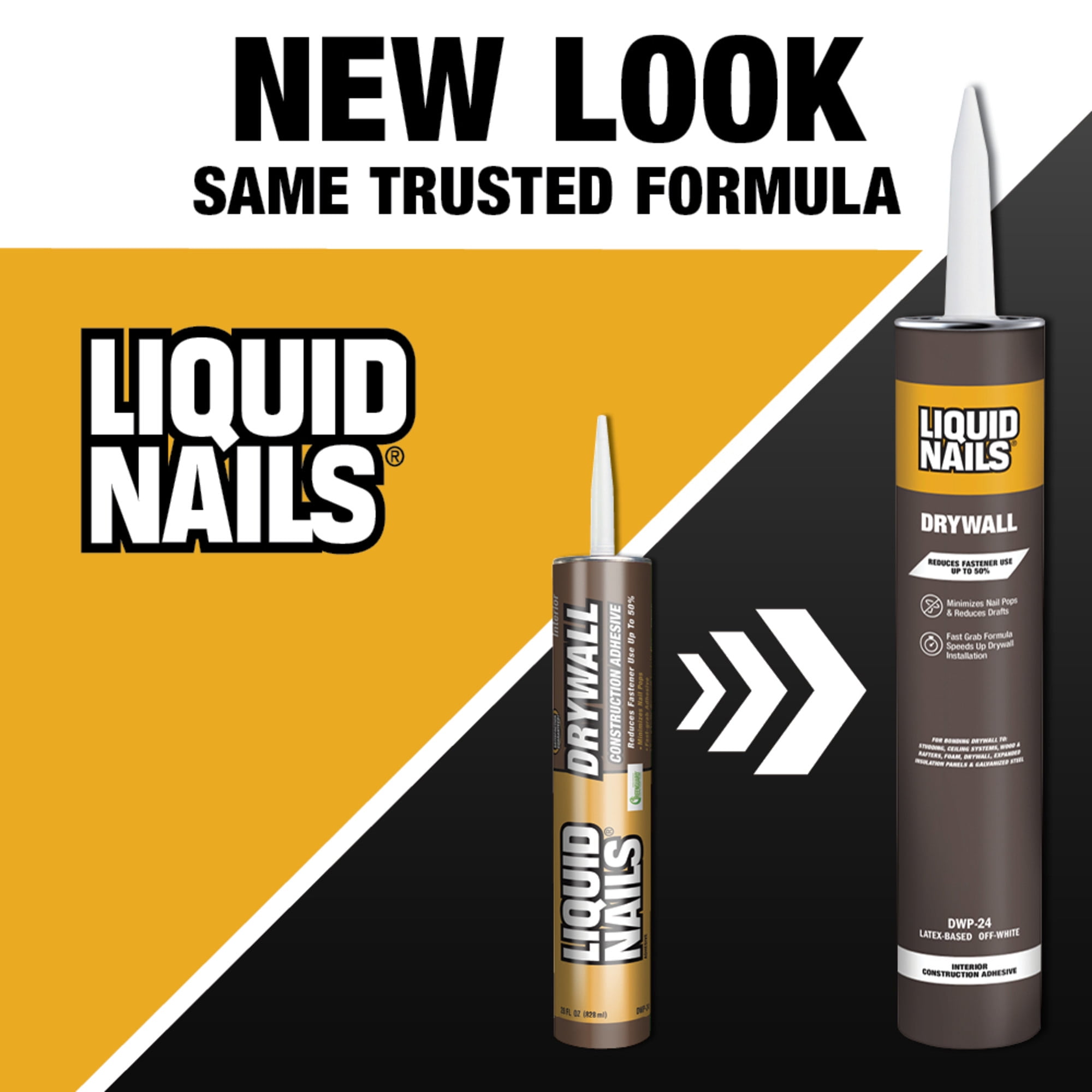 Liquid Nails Drywall Adhesive Interior Low VOC (Off-White, 28 oz) 8f7ue