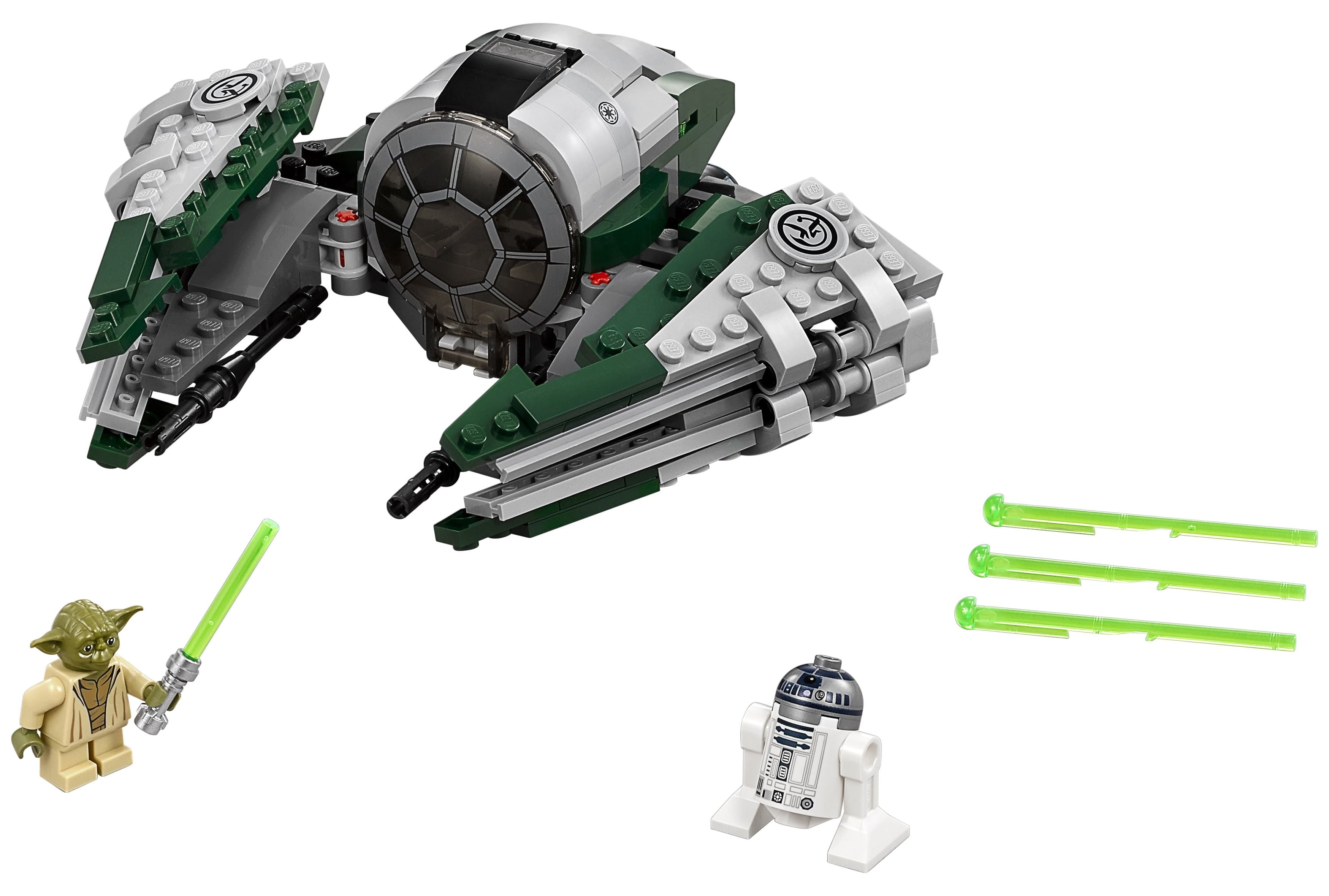 LEGO Star Wars Yoda's Jedi Starfighter Building Kit (262 Pieces, 7 in L x 5 in W x 2 in H) fylbs