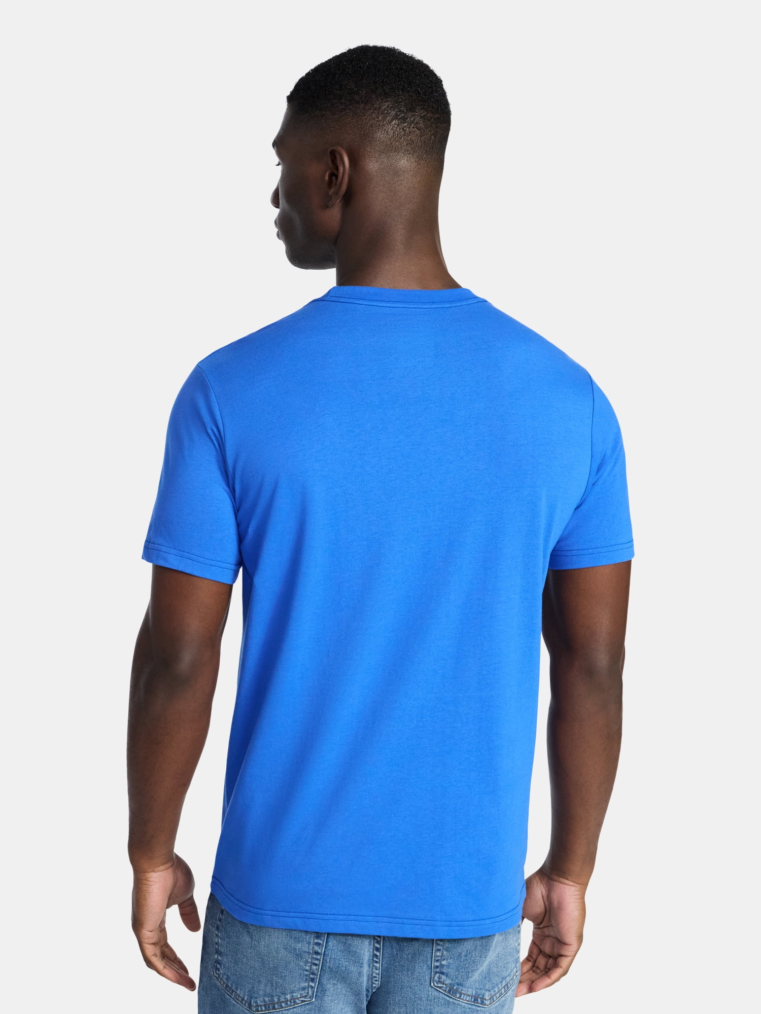Despicable Me Men's Graphic Tee Short Sleeve Crewneck Shirt (Blue, XS-5XL) m334g