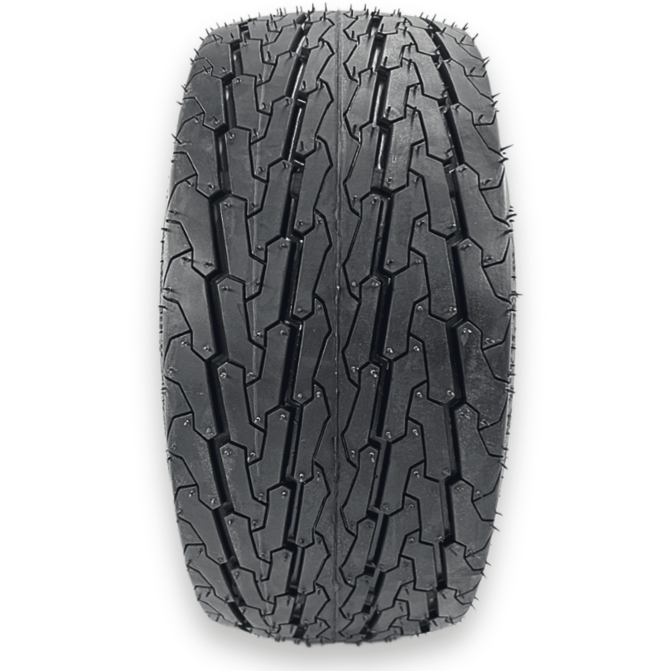 RubberMaster Highway Rib Trailer Tire (16.5x6.50-8, 6 Ply, Tubeless) z2w9a