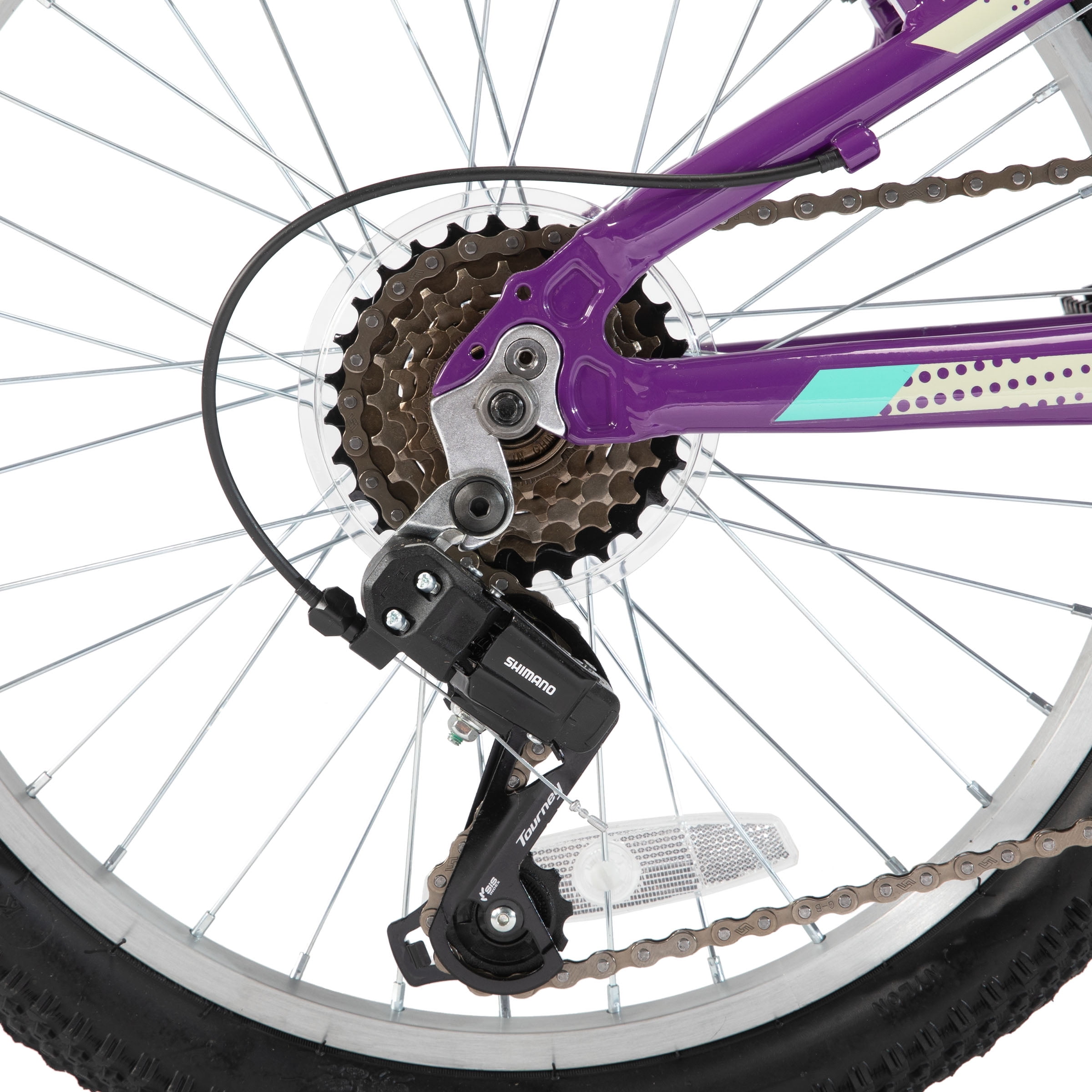 Hiland Mountain Bike, 18-Speed MTB with Dual Disc Brakes, Lightweight Aluminum Frame (20 in) 0qr5f