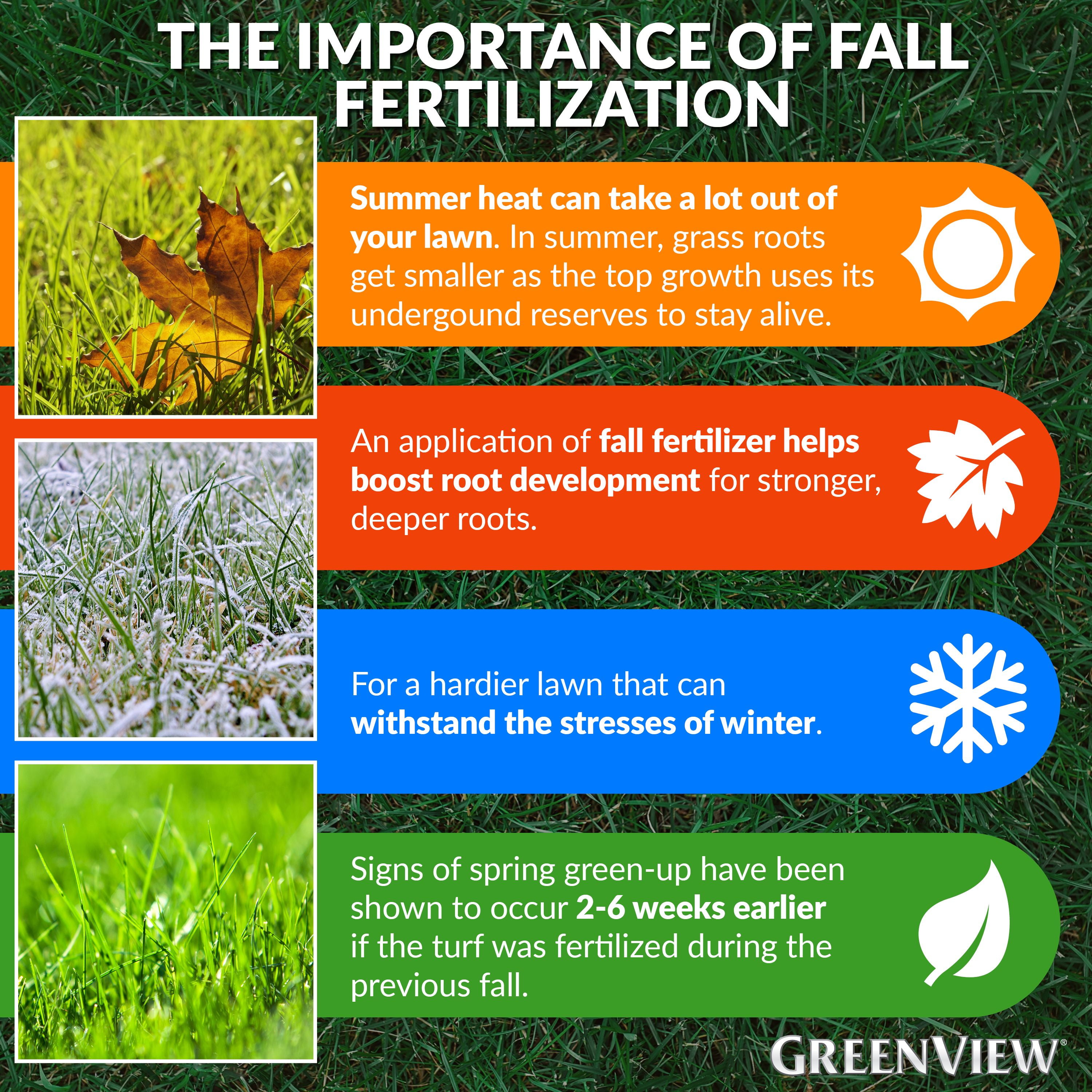 GreenView Fall Lawn Food with GreenSmart Fertilizer (16 lb) wede5