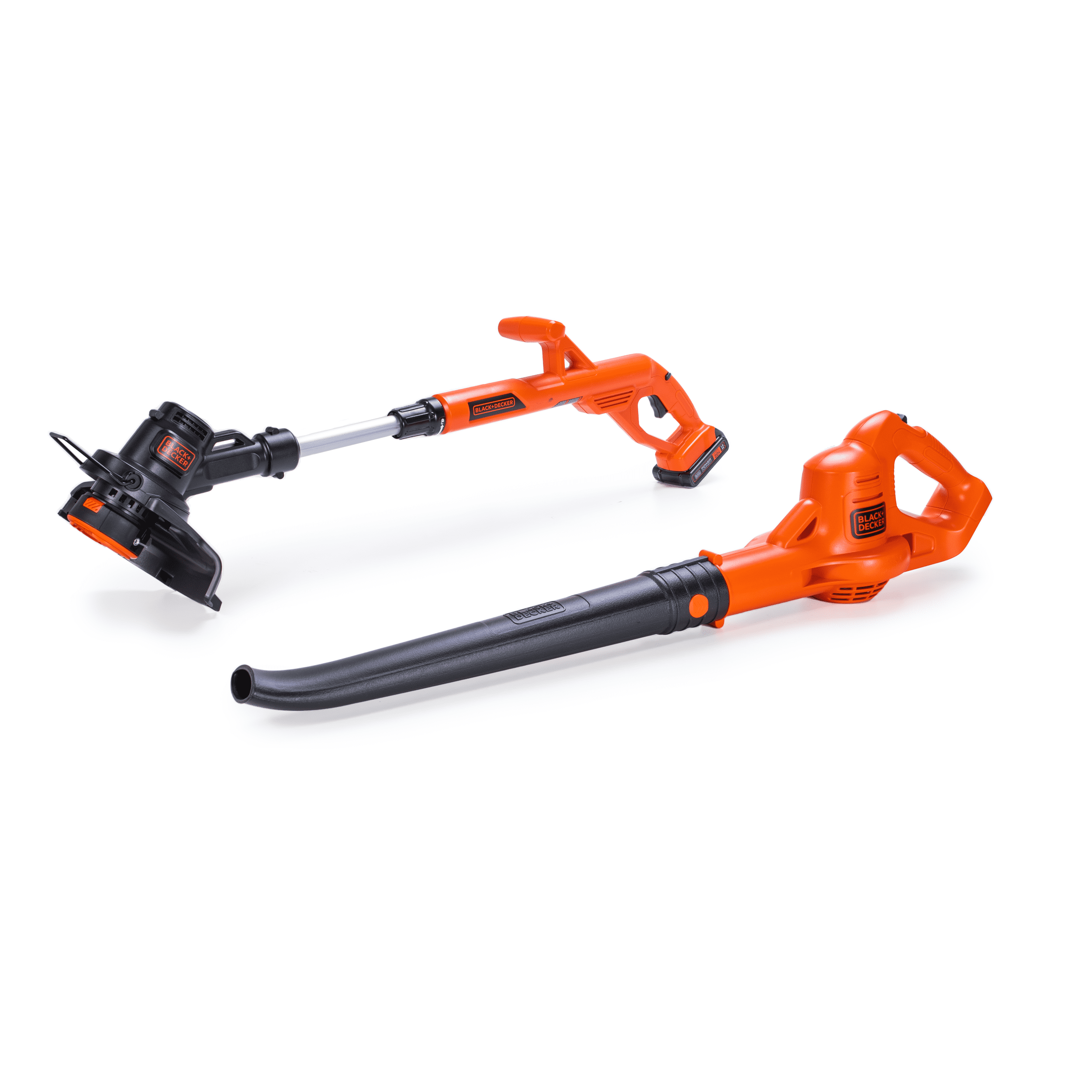 BLACK+DECKER Cordless String Trimmer and Leaf Blower Combo Kit (Black, 20V System) zlbnc