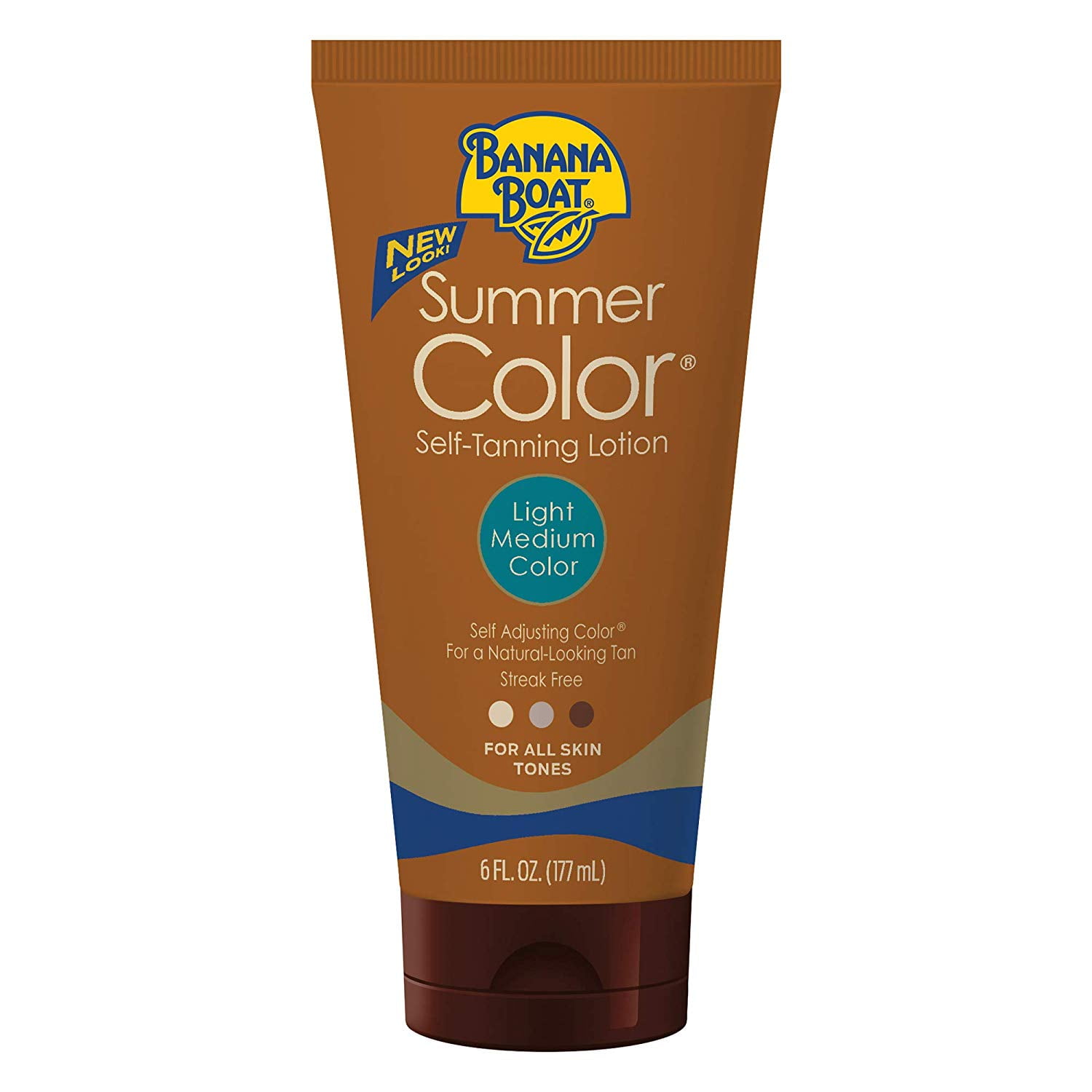 Banana Boat Summer Color Self-Tanning Lotion (Light/Medium, 6 Pack of 6 oz) jaehw