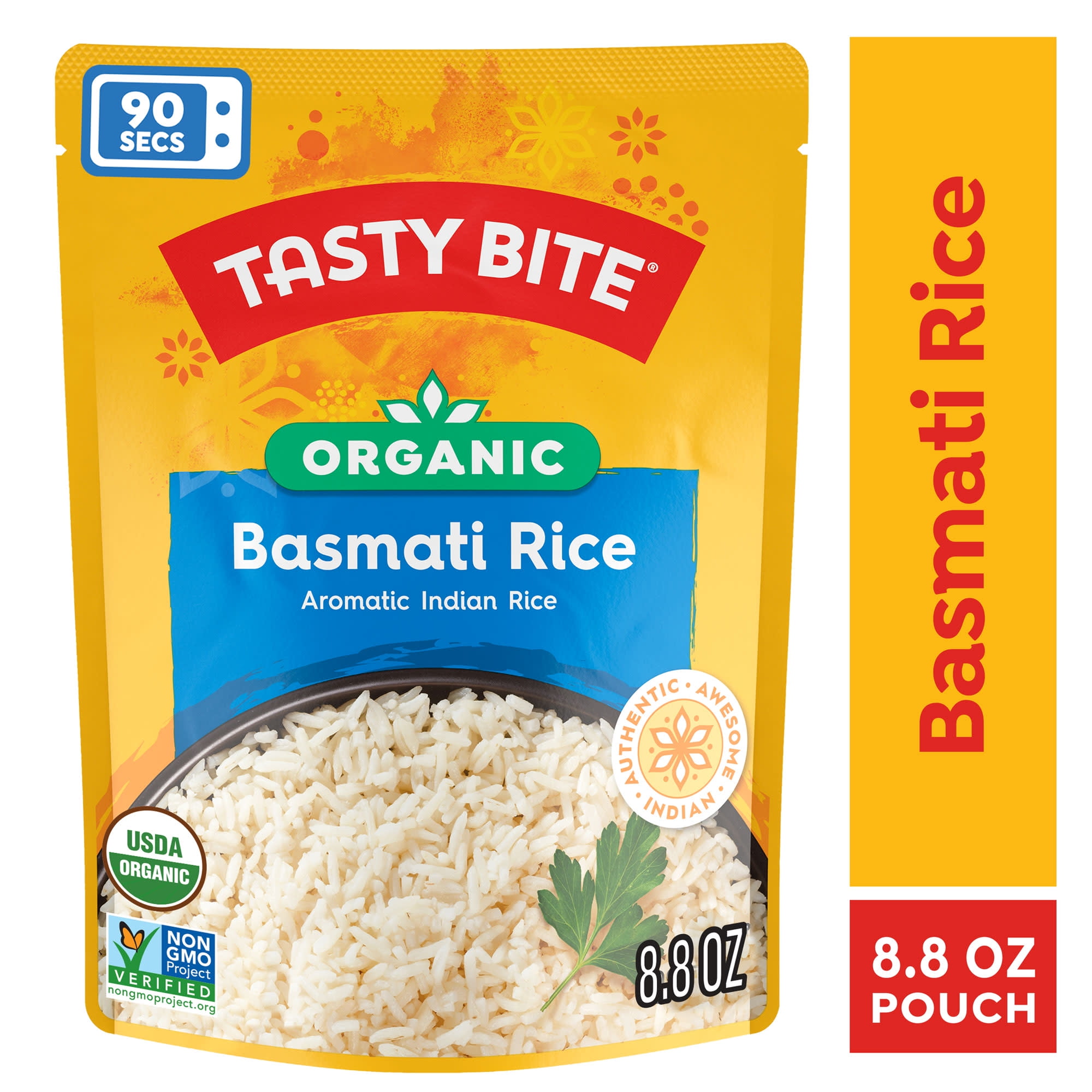 Tasty Bite Organic Basmati Rice (Fragrant, Ready-to-Heat, 8.8 oz) nog14